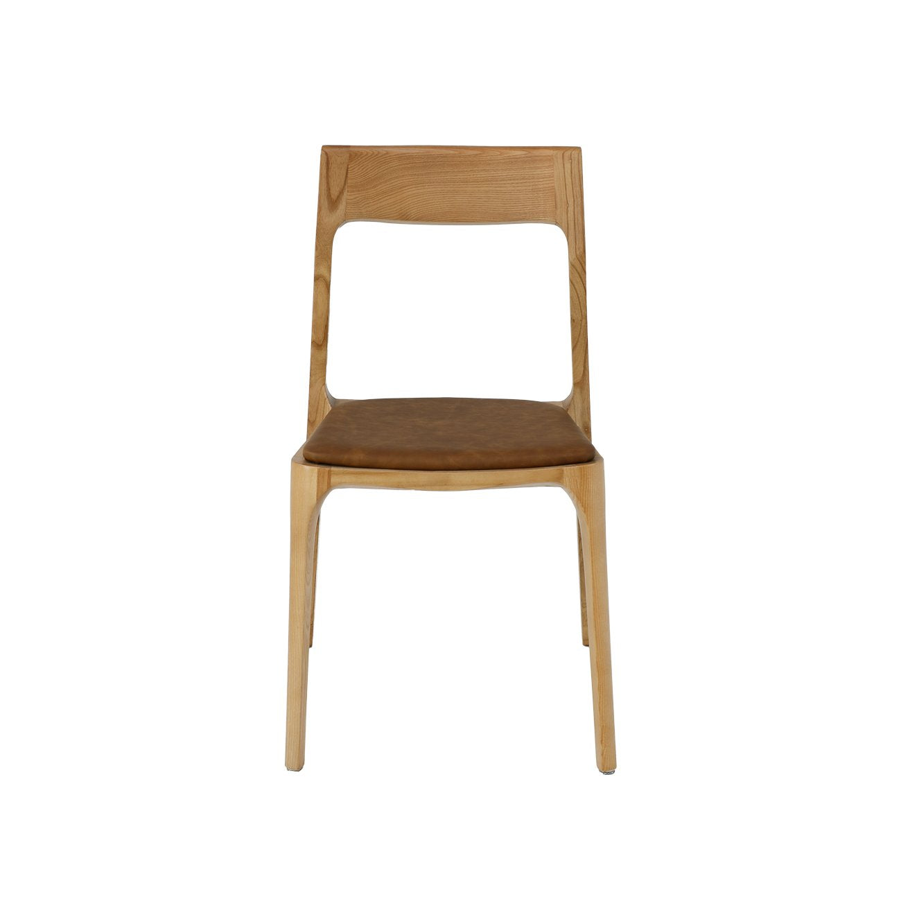 Cooper Stackable Dining Chair - Vaasa Frame / Tan Leather