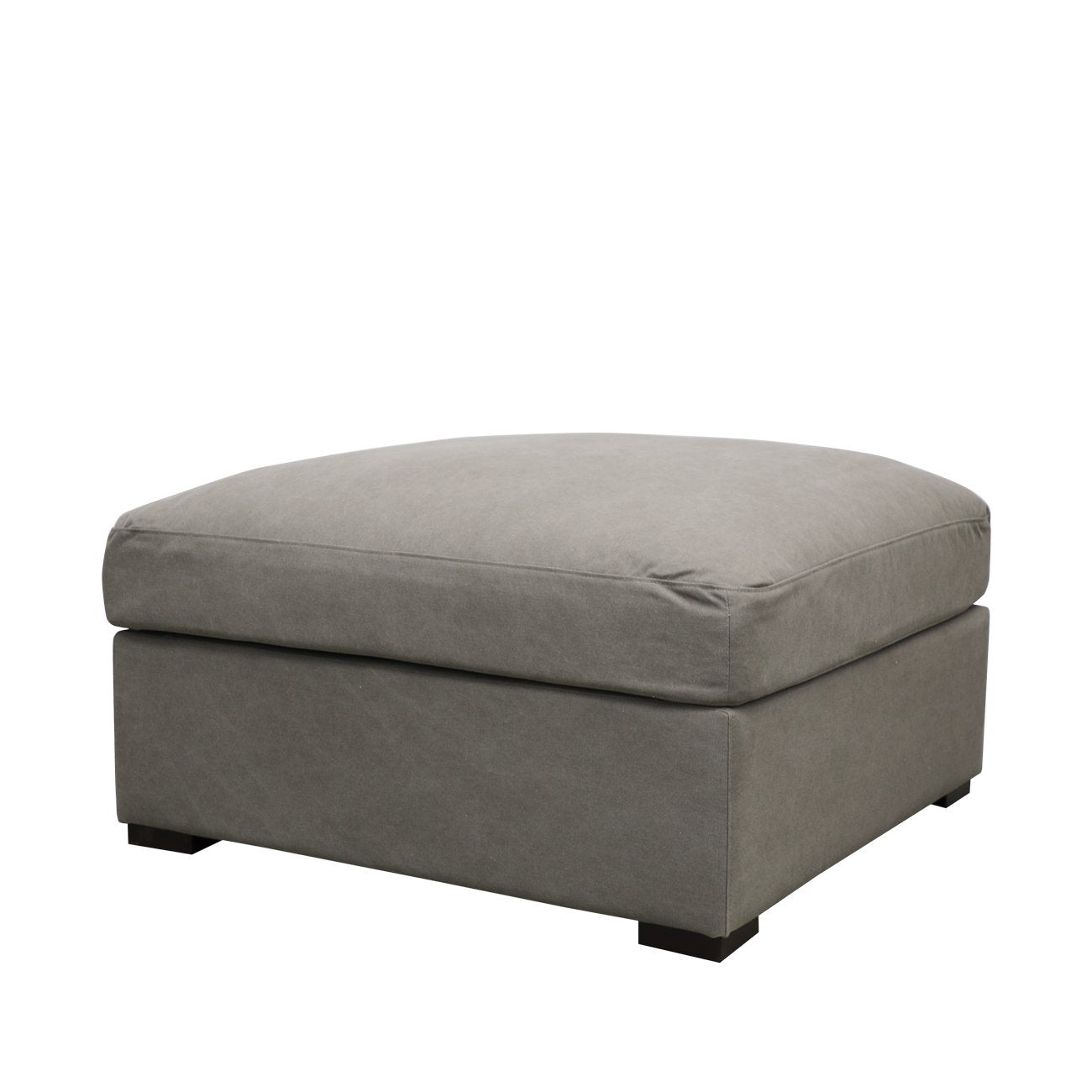 Lisbon Ottoman - Grey