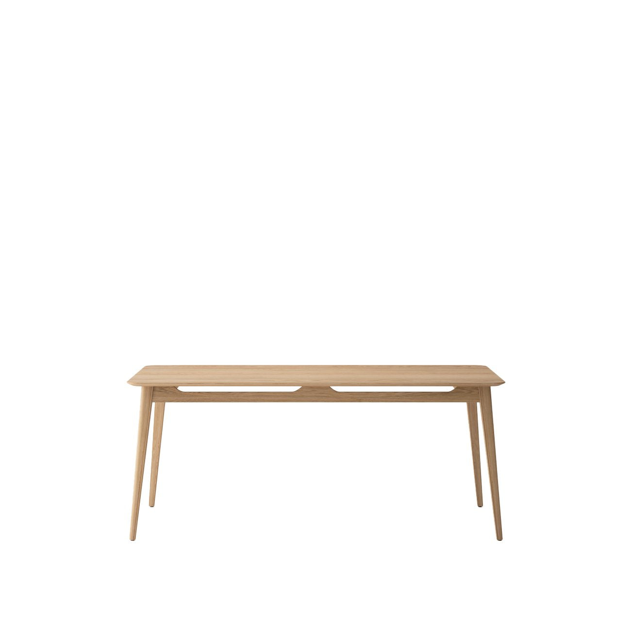 Rokke Dining Table - 180cm - Solid Oak/Natural