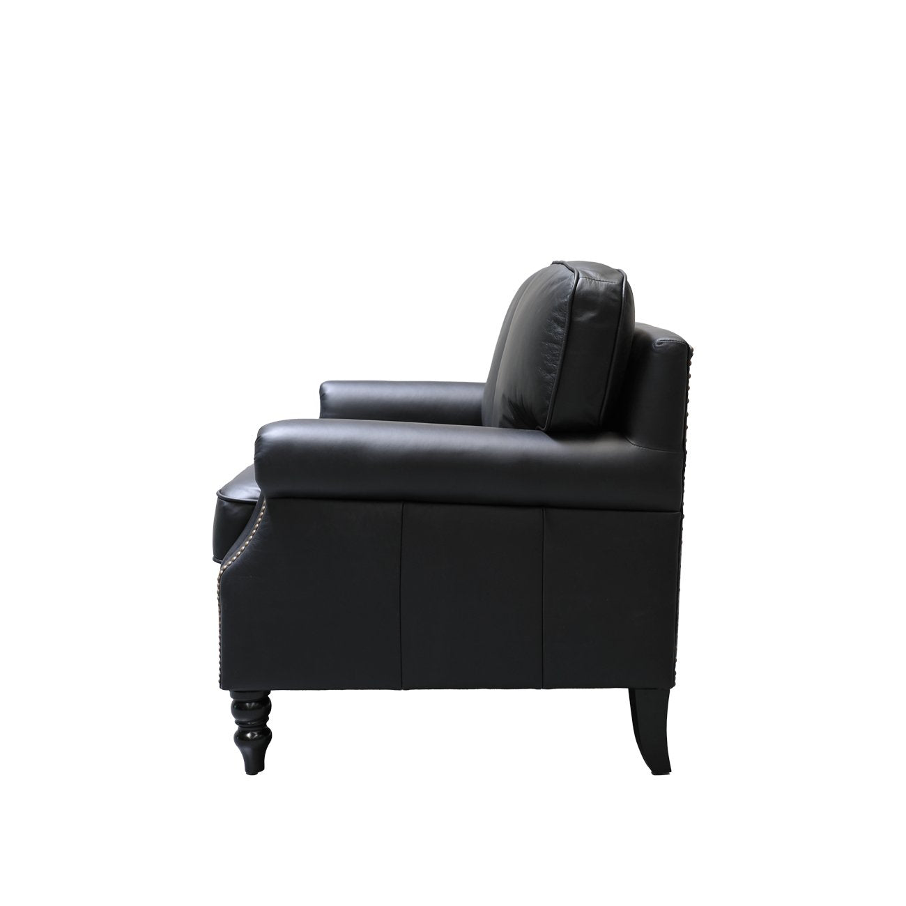 Brunton 2 Seater Sofa - Onyx Leather