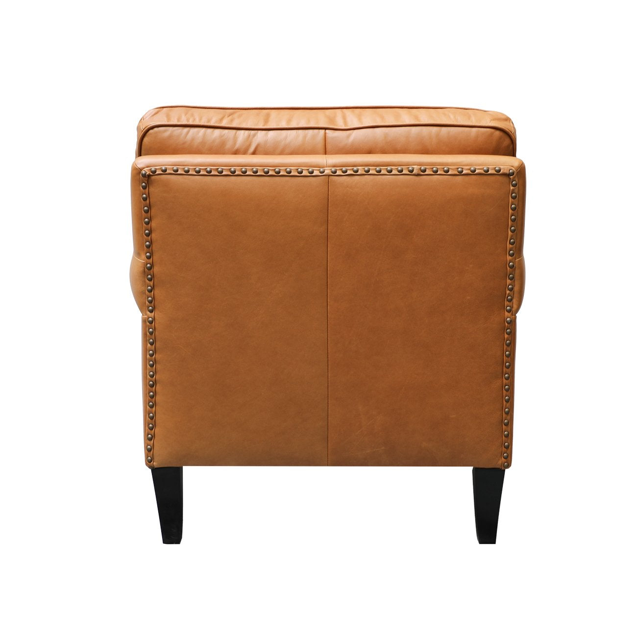 Brunton Armchair - Camel Leather