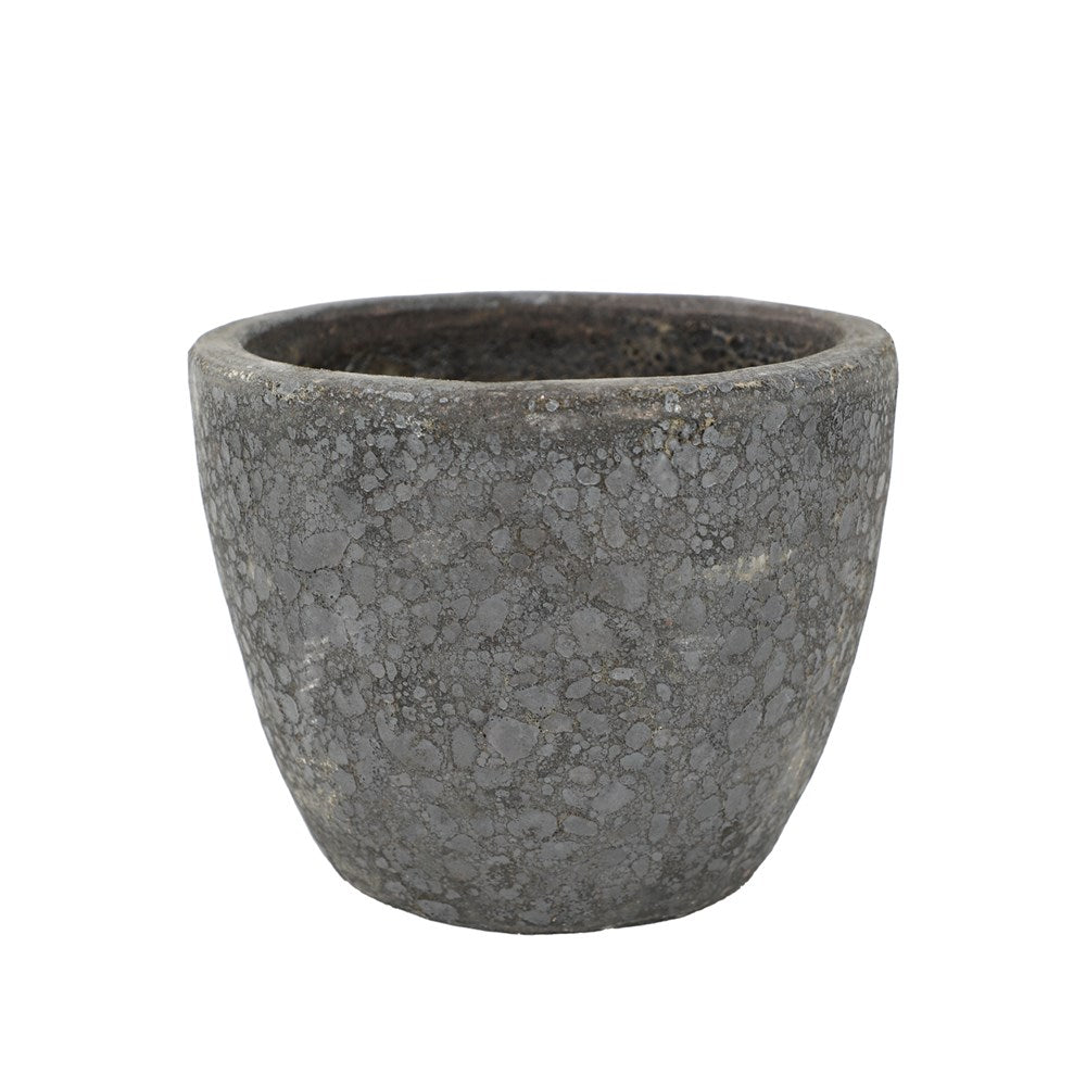 Lava Egg Pot - Extra Small - Black