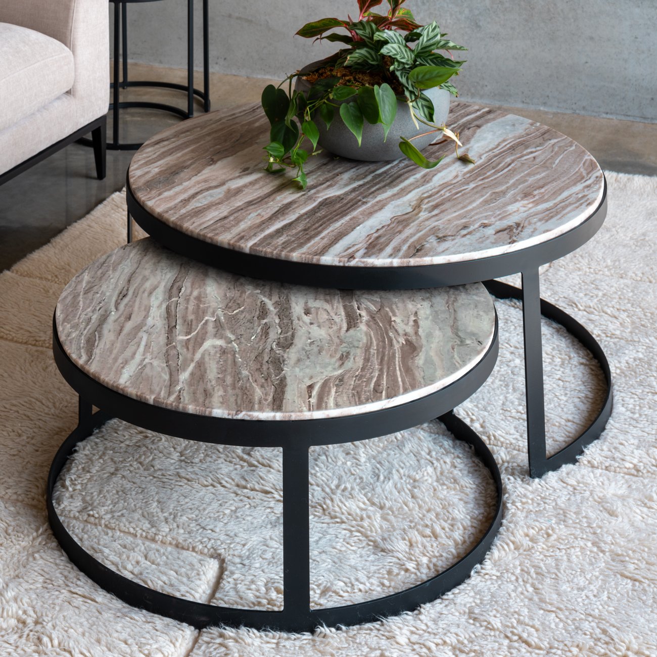 Monaco Nested Coffee Table Large - Fantasy