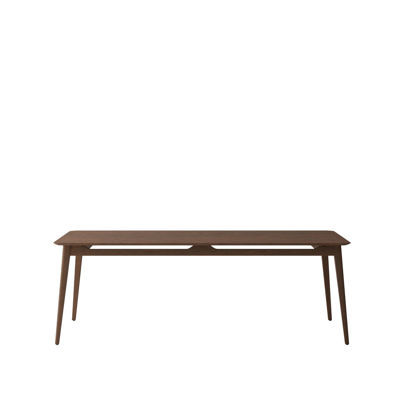Rokke Dining Table - 220cm - Solid Oak/Walnut
