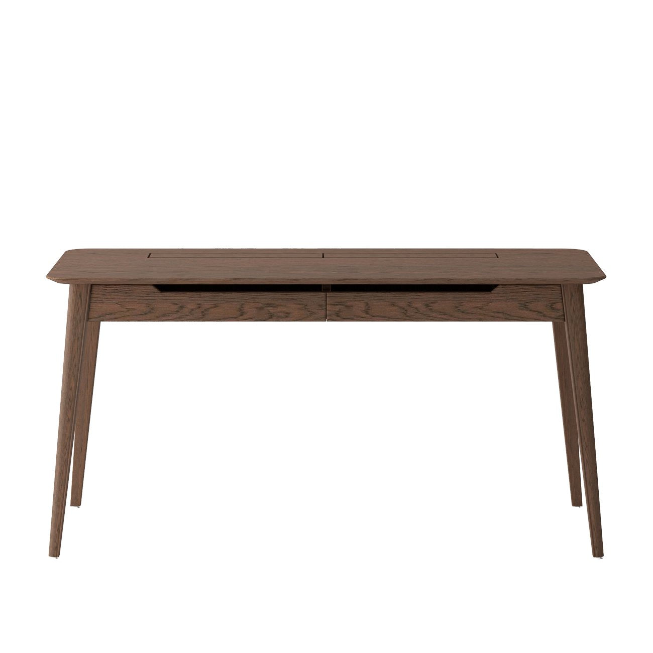 Ryen Study Desk - Solid Oak/Walnut