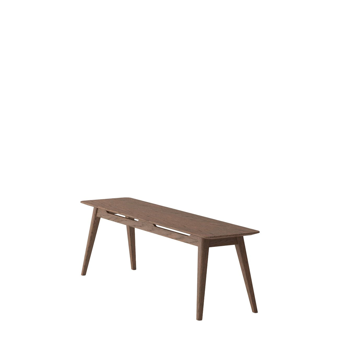 Rokke Bench - 150cm - Solid Oak/Walnut