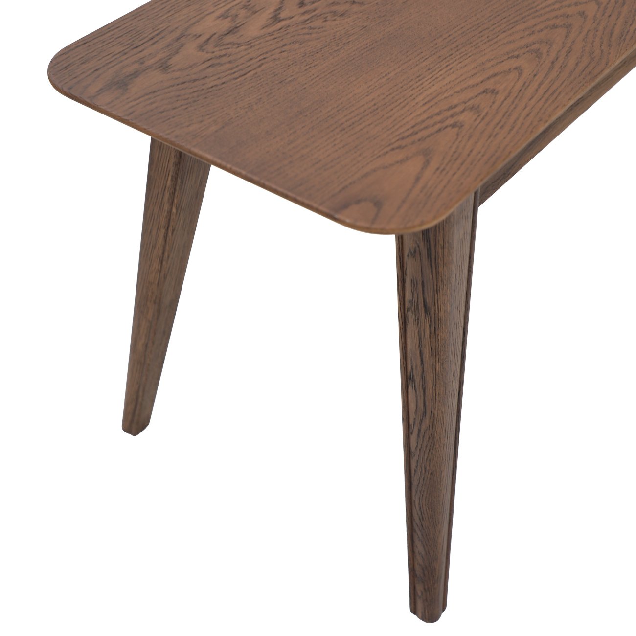 Rokke Bench - 180cm - Solid Oak/Walnut