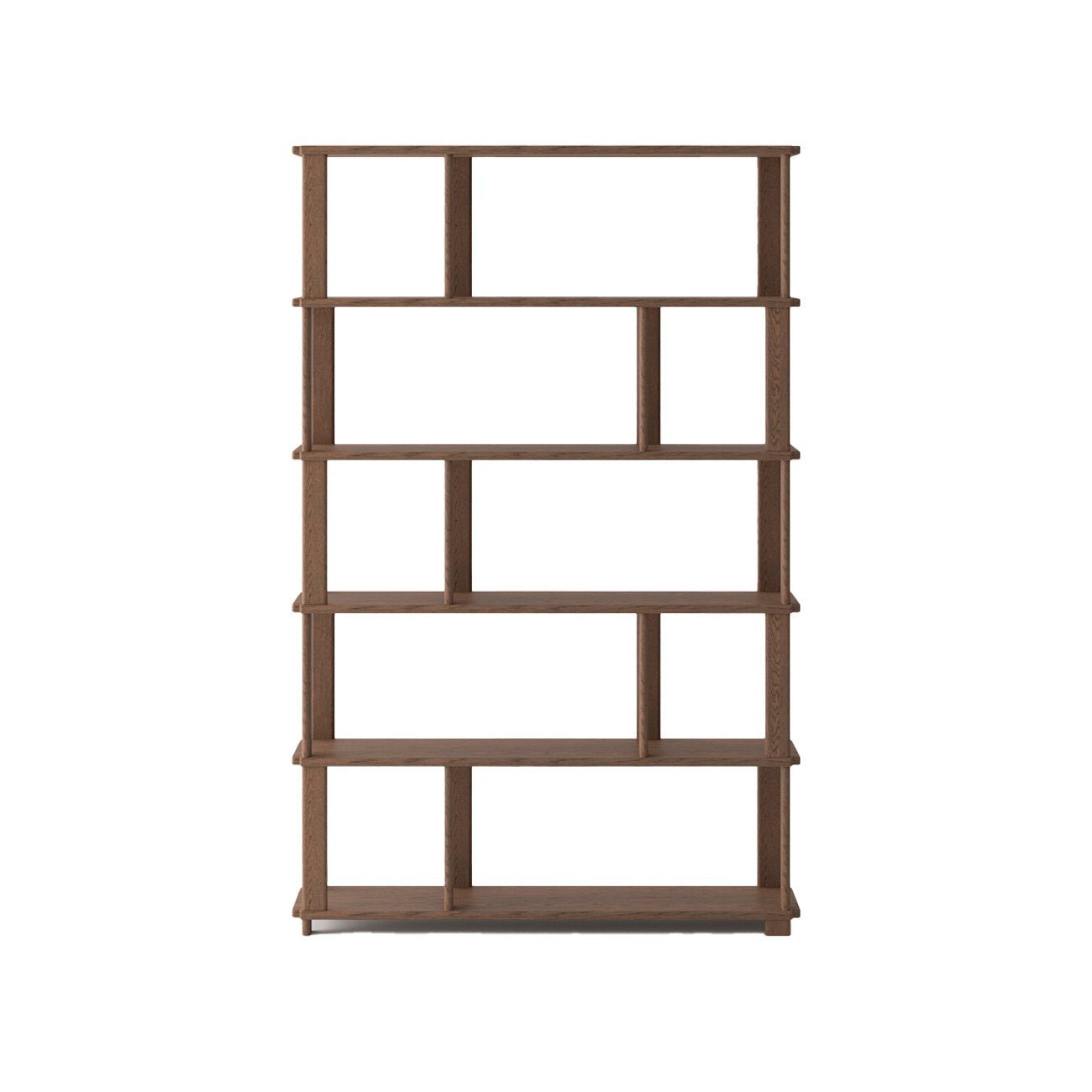 Sola Bookshelf - 120cm - Solid Oak/Walnut