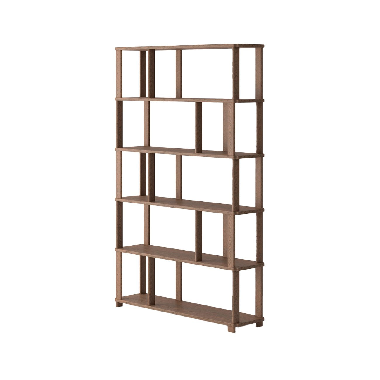 Sola Bookshelf - 120cm - Solid Oak/Walnut
