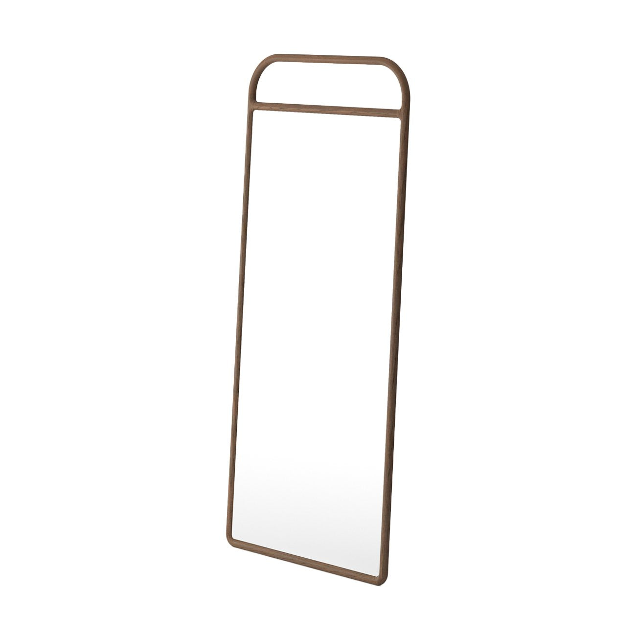Tera Leaner Mirror - Solid Oak/Walnut