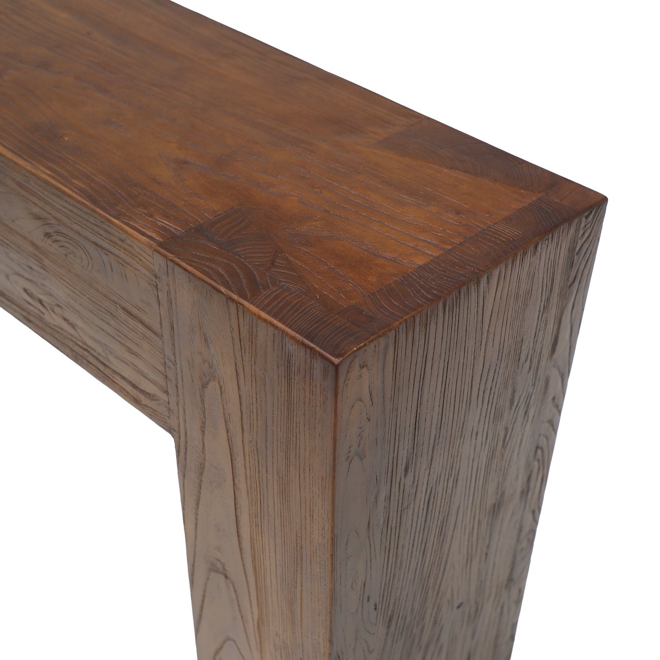 Olma Elm Console - Walnut