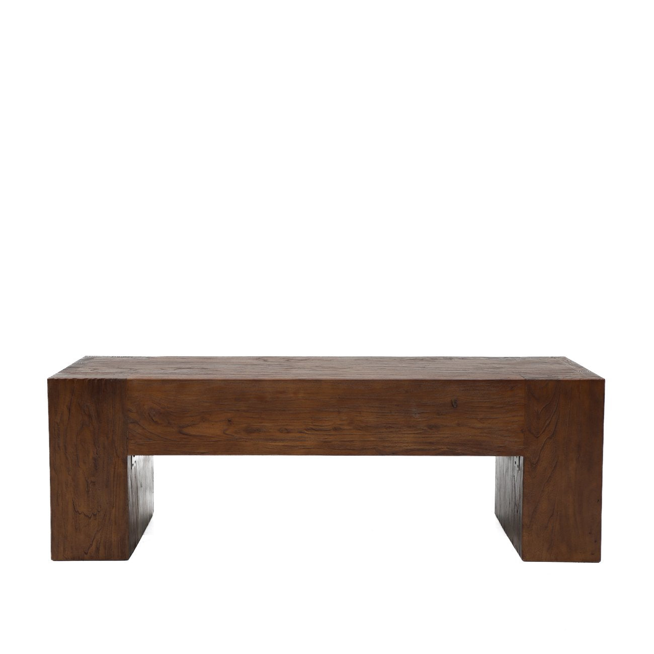 Olma Elm Bench - Walnut