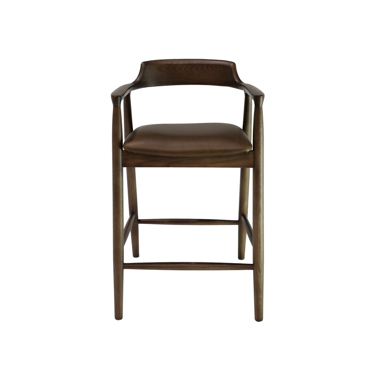 Ealing Barstool Brown Leather