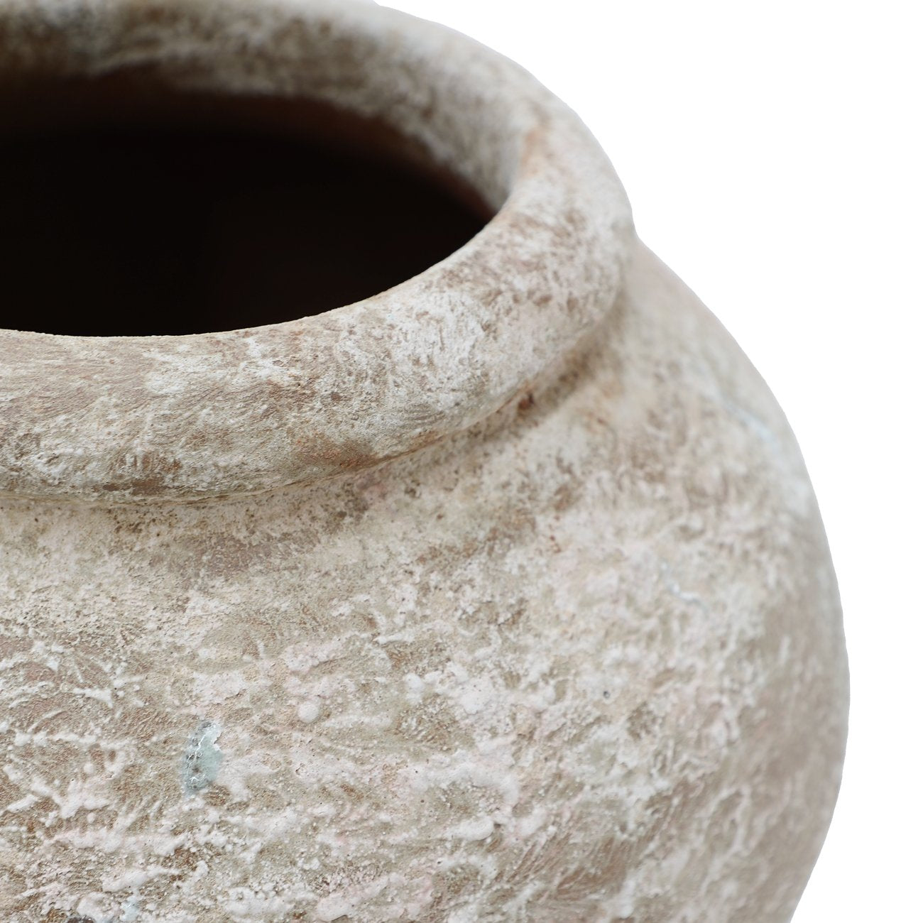 Costa Planter - Weathered Cream Wash - Small
