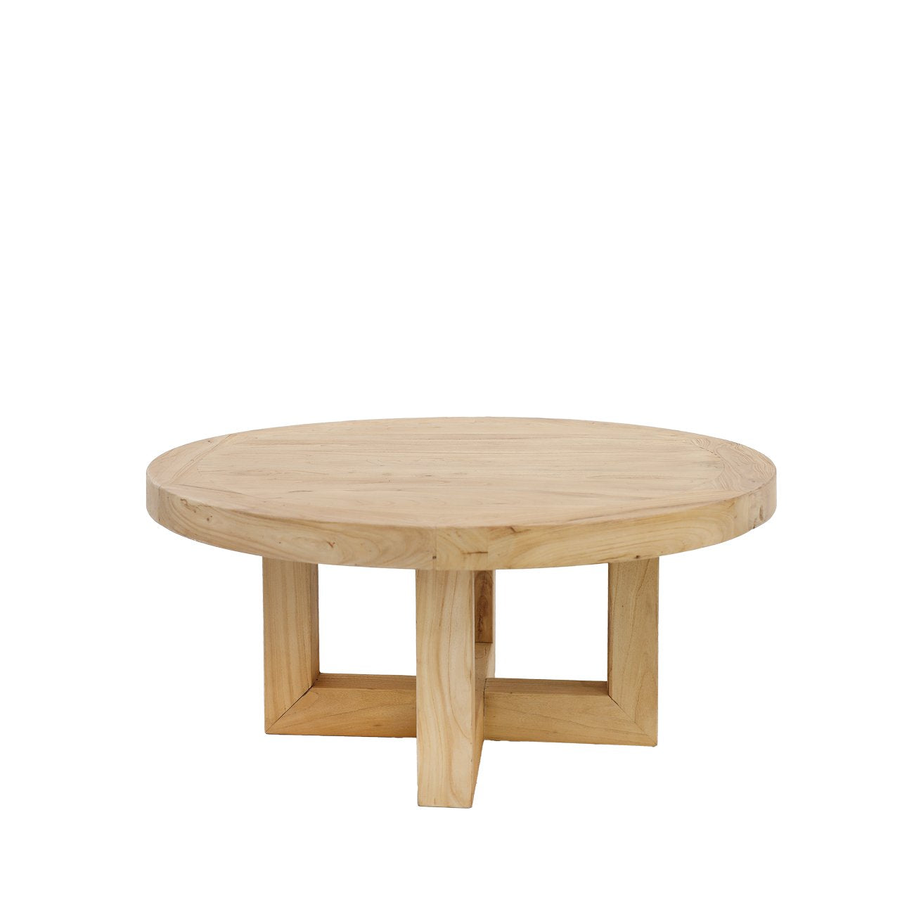Marlow Round Coffee Table - Natural Elm