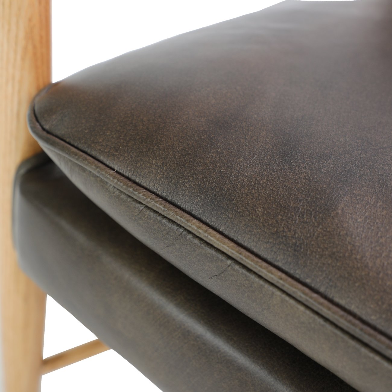 Tanner Leather Armchair - Brown