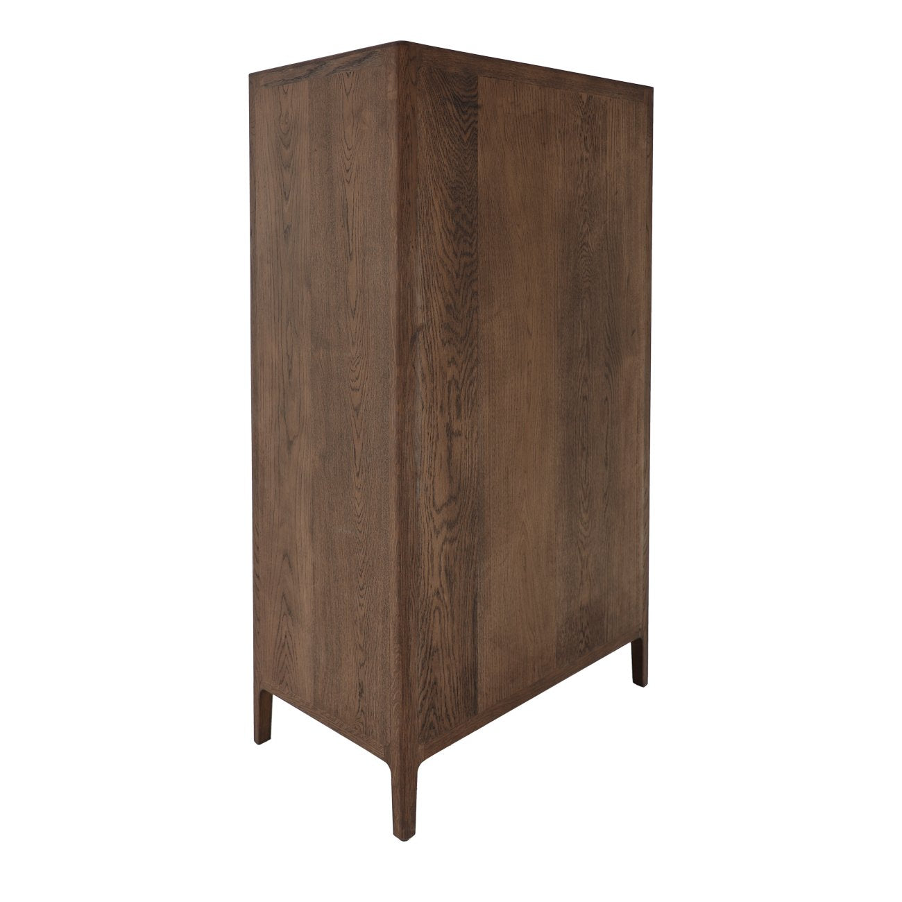 Lunde High Dresser - Walnut Brown