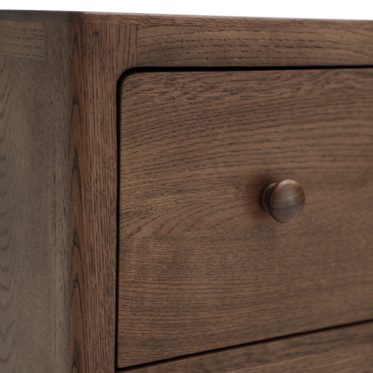 Lunde High Dresser - Walnut Brown