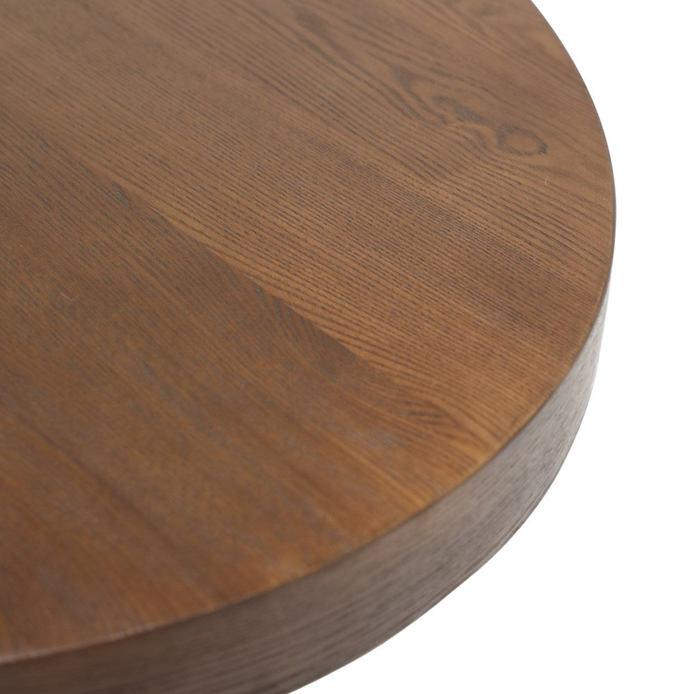 Stella Oval Dining Table - 190cm - Walnut Brown
