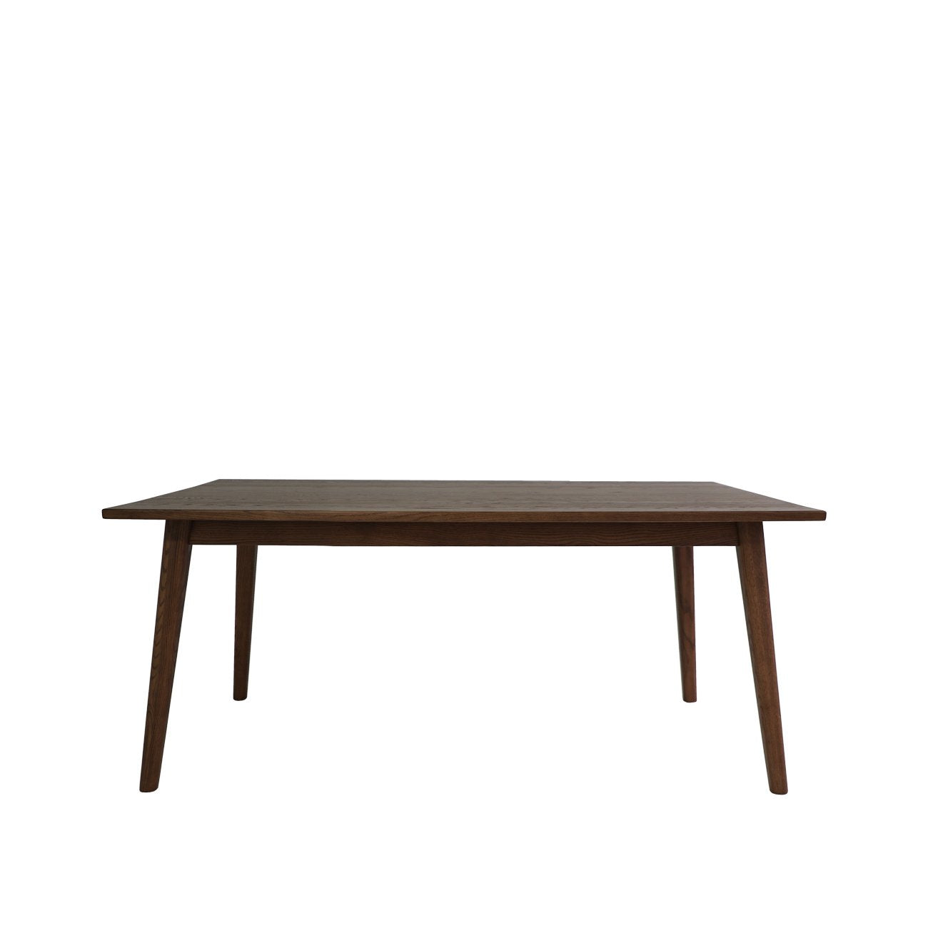 Vaasa Oak Dining Table - 180cm - Walnut Brown