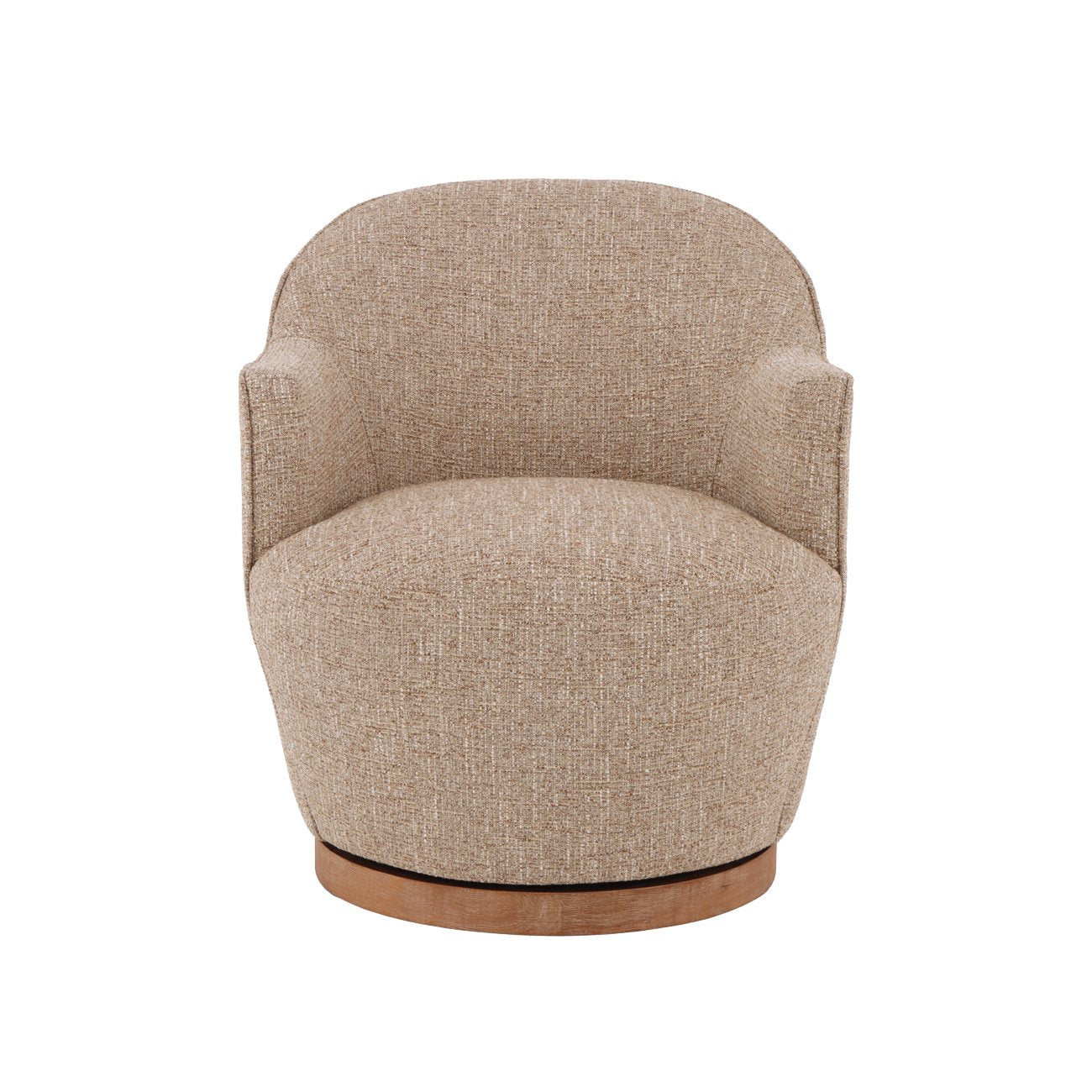 Ferguson Swivel Chair - Caramel