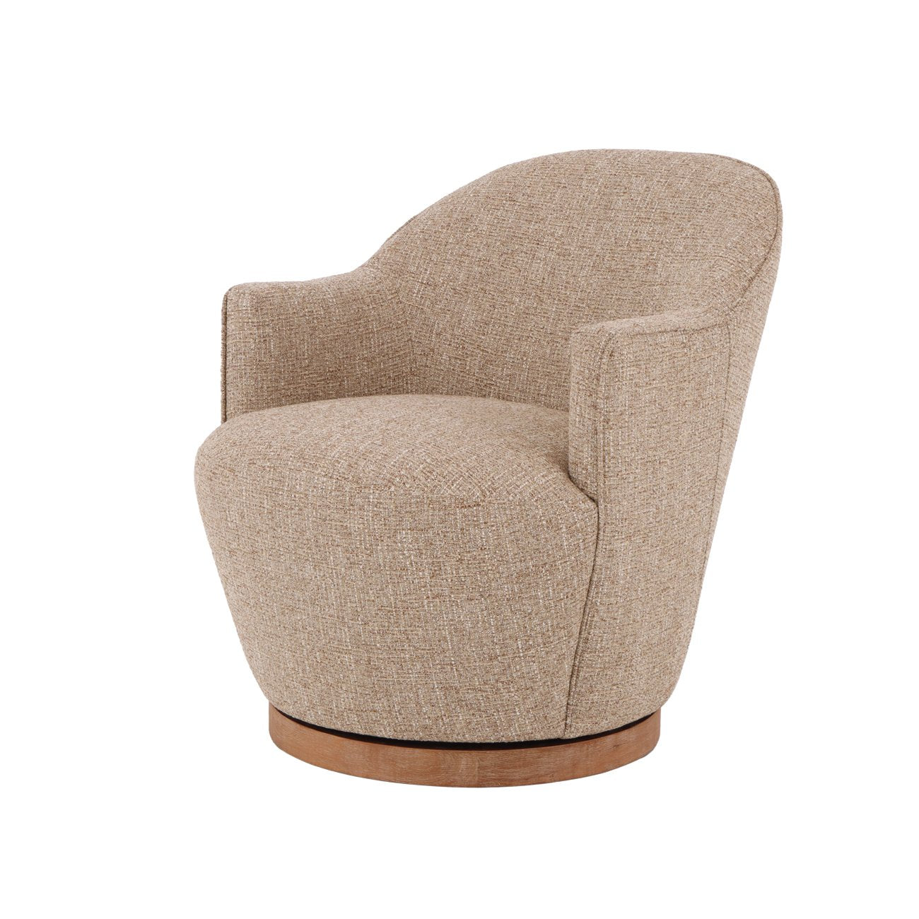 Ferguson Swivel Chair - Caramel