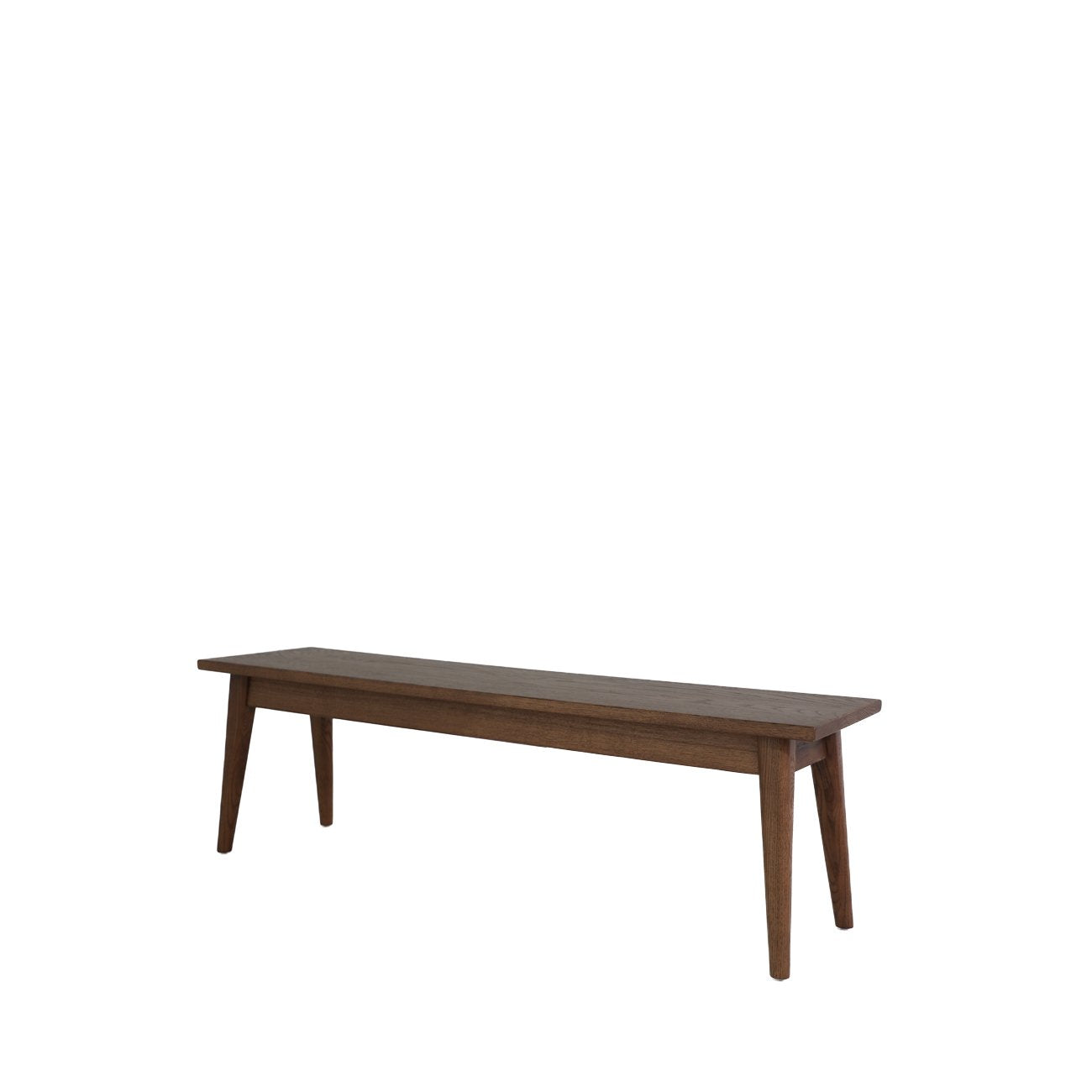 Vaasa Oak Bench - 150cm - Walnut Brown