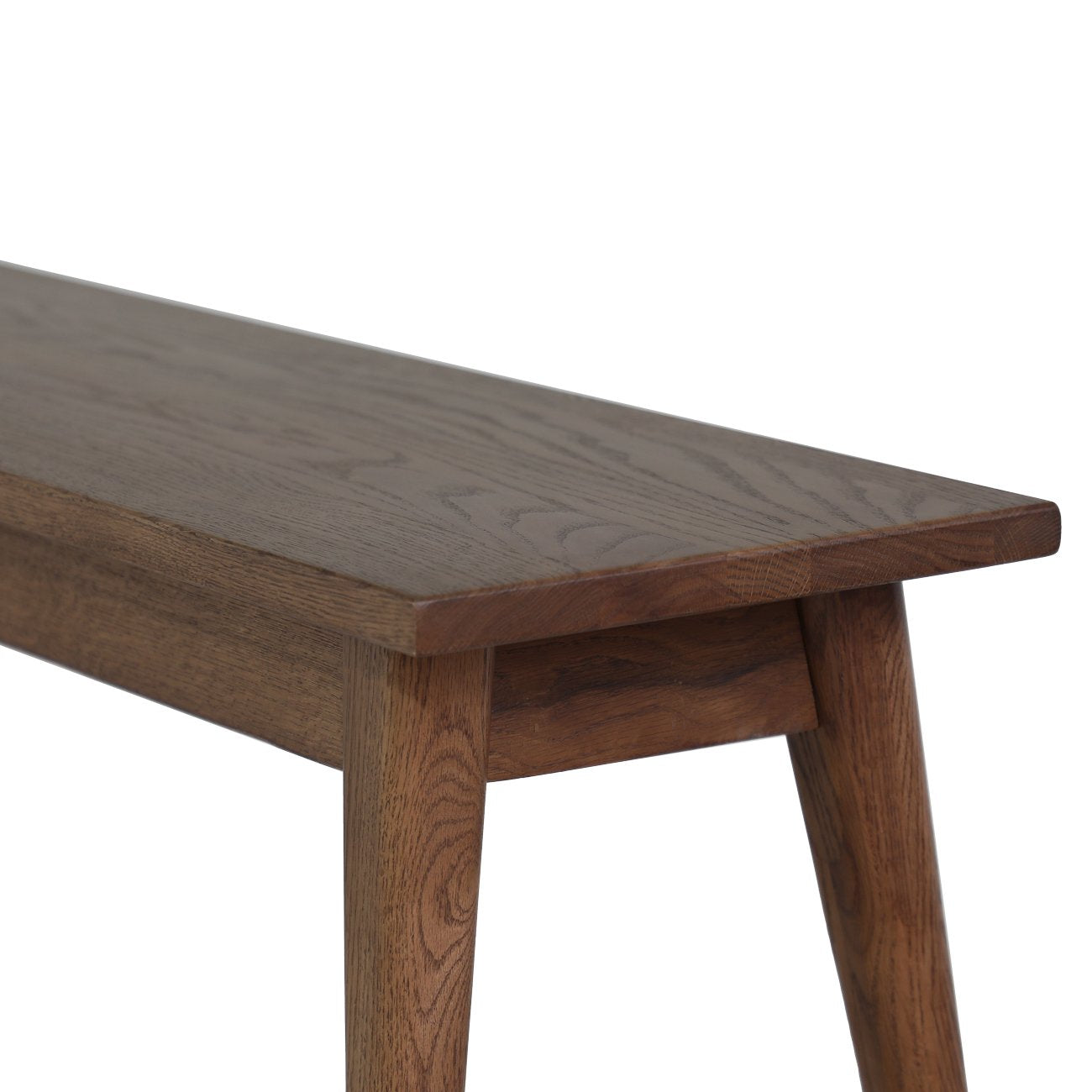 Vaasa Oak Bench - 150cm - Walnut Brown