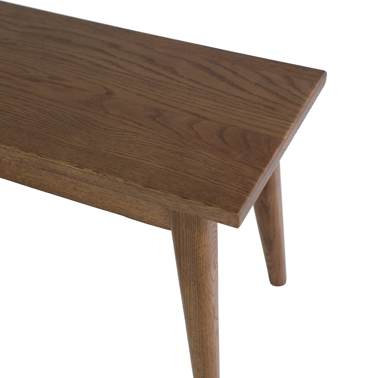 Vaasa Oak Bench - 150cm - Walnut Brown