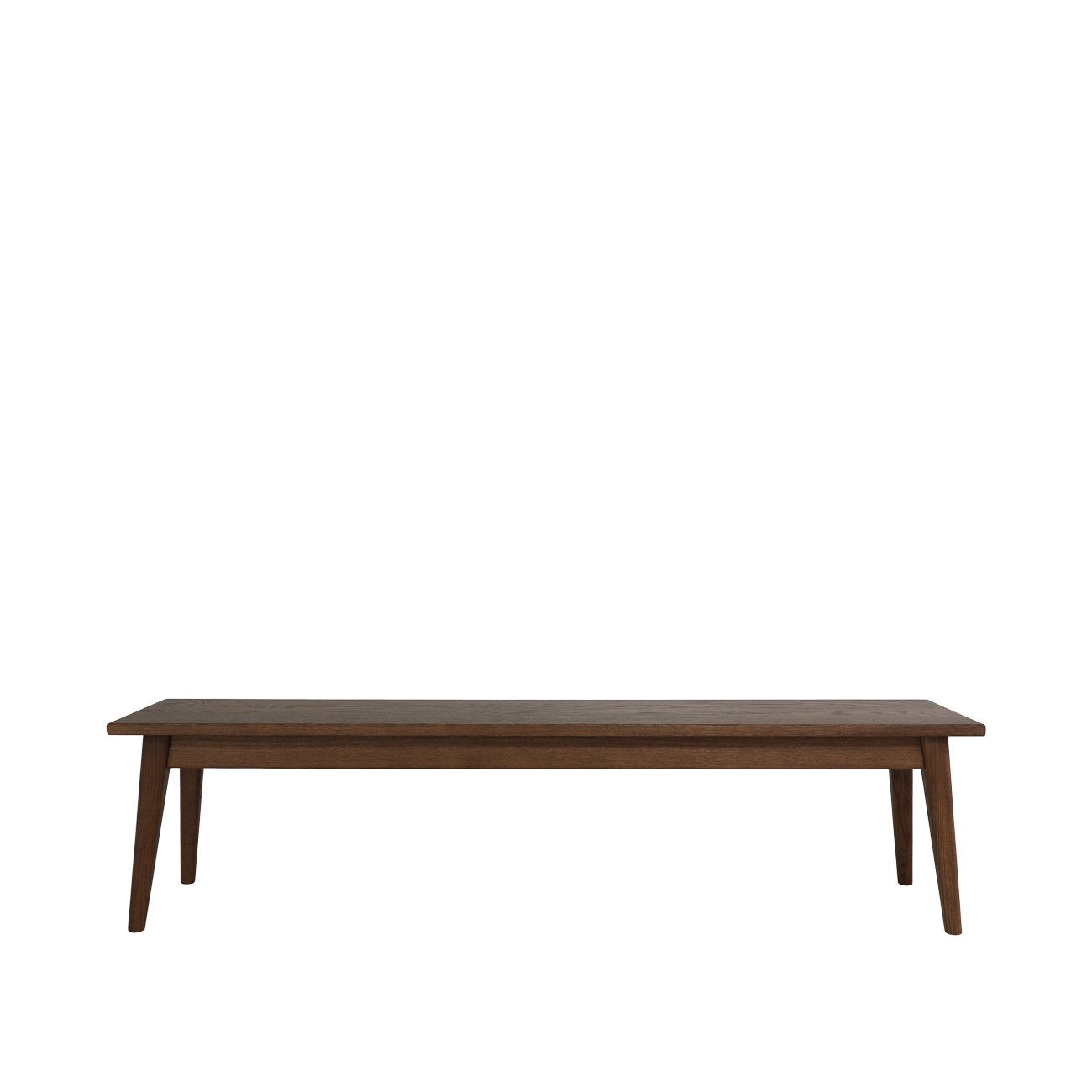 Vaasa Oak Bench - 185cm - Walnut Brown