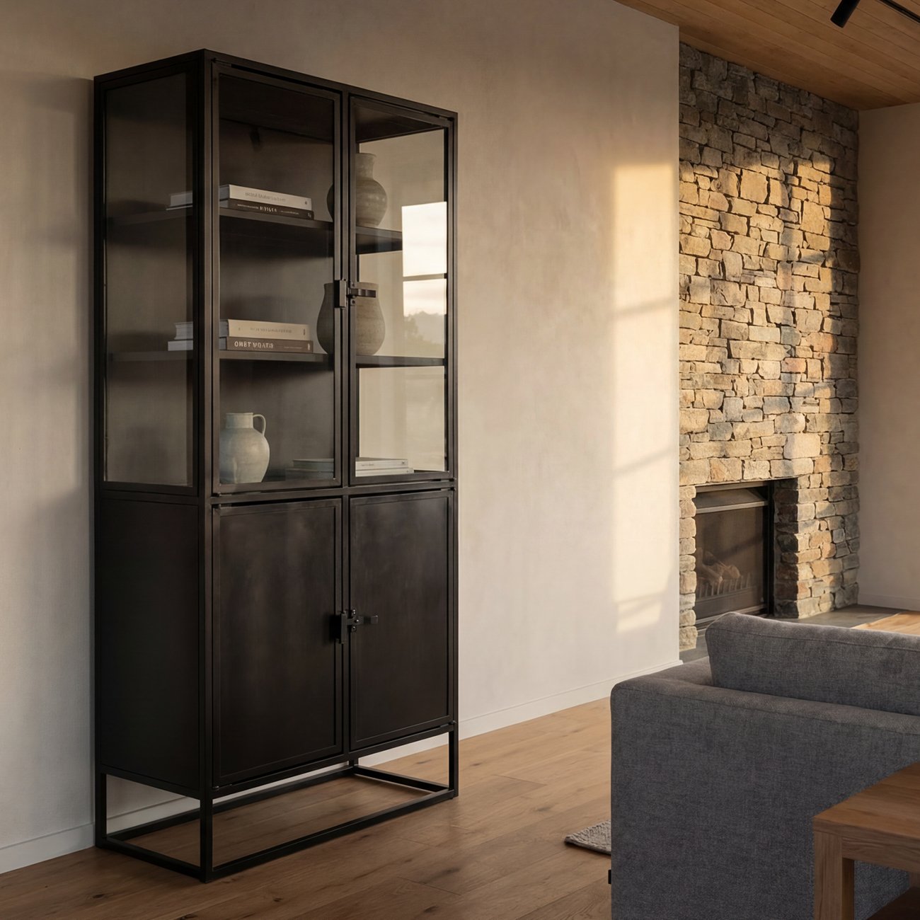 Carson Metal Cabinet - Tall