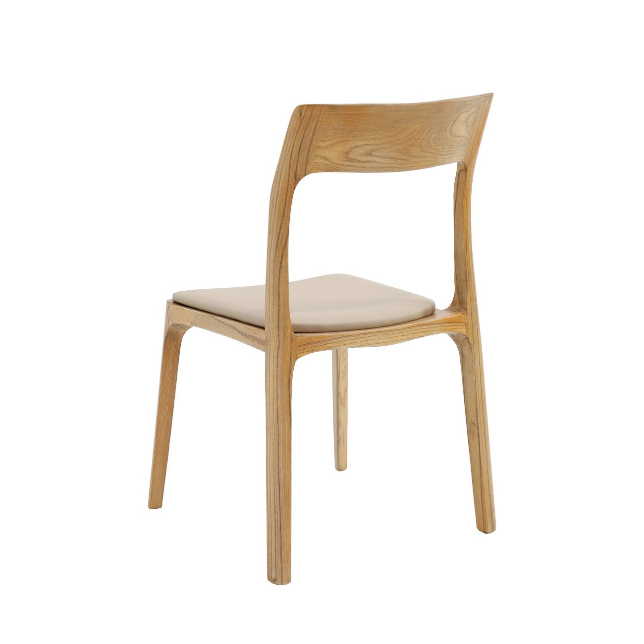 Cooper Stackable Dining Chair - Vaasa Frame / Beige Leather