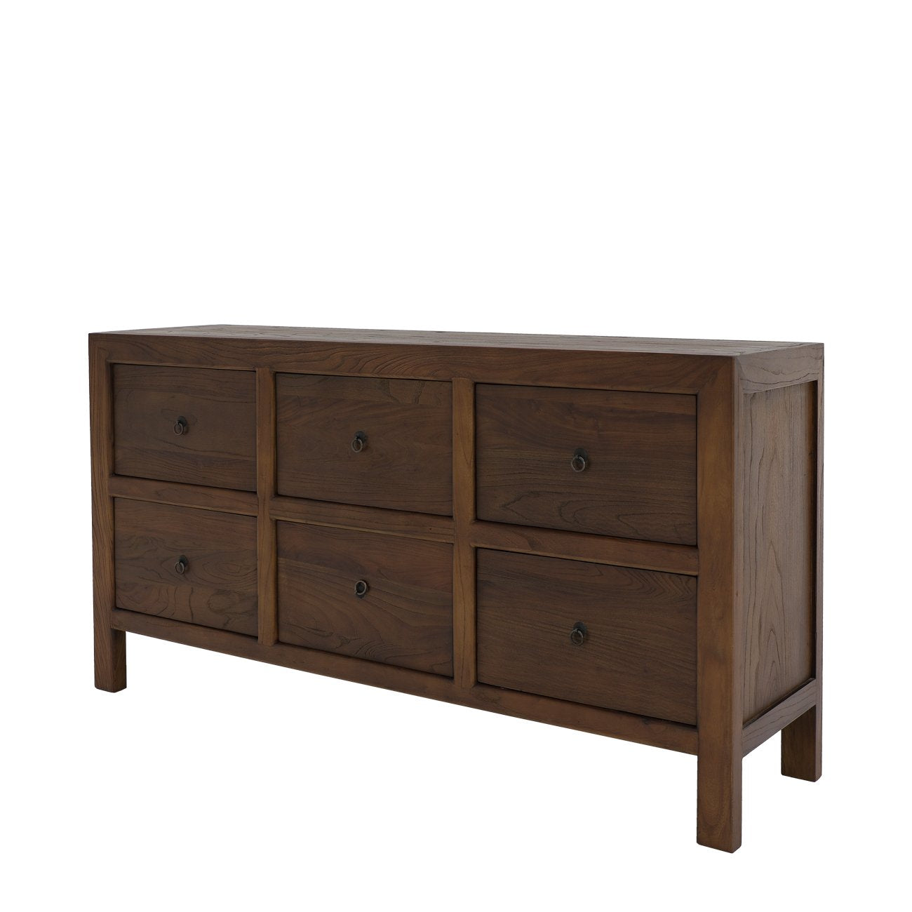 Marlow 6 Drawer Buffet - Walnut