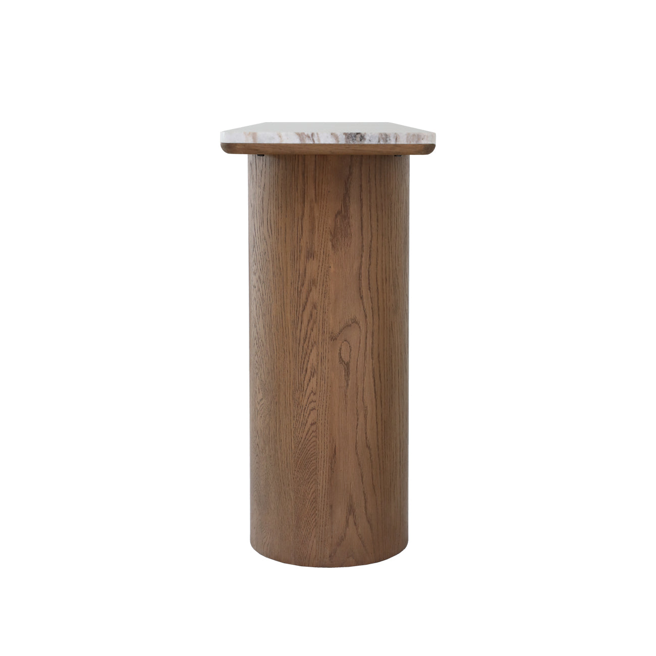 Barlow Marble Console Table - Walnut