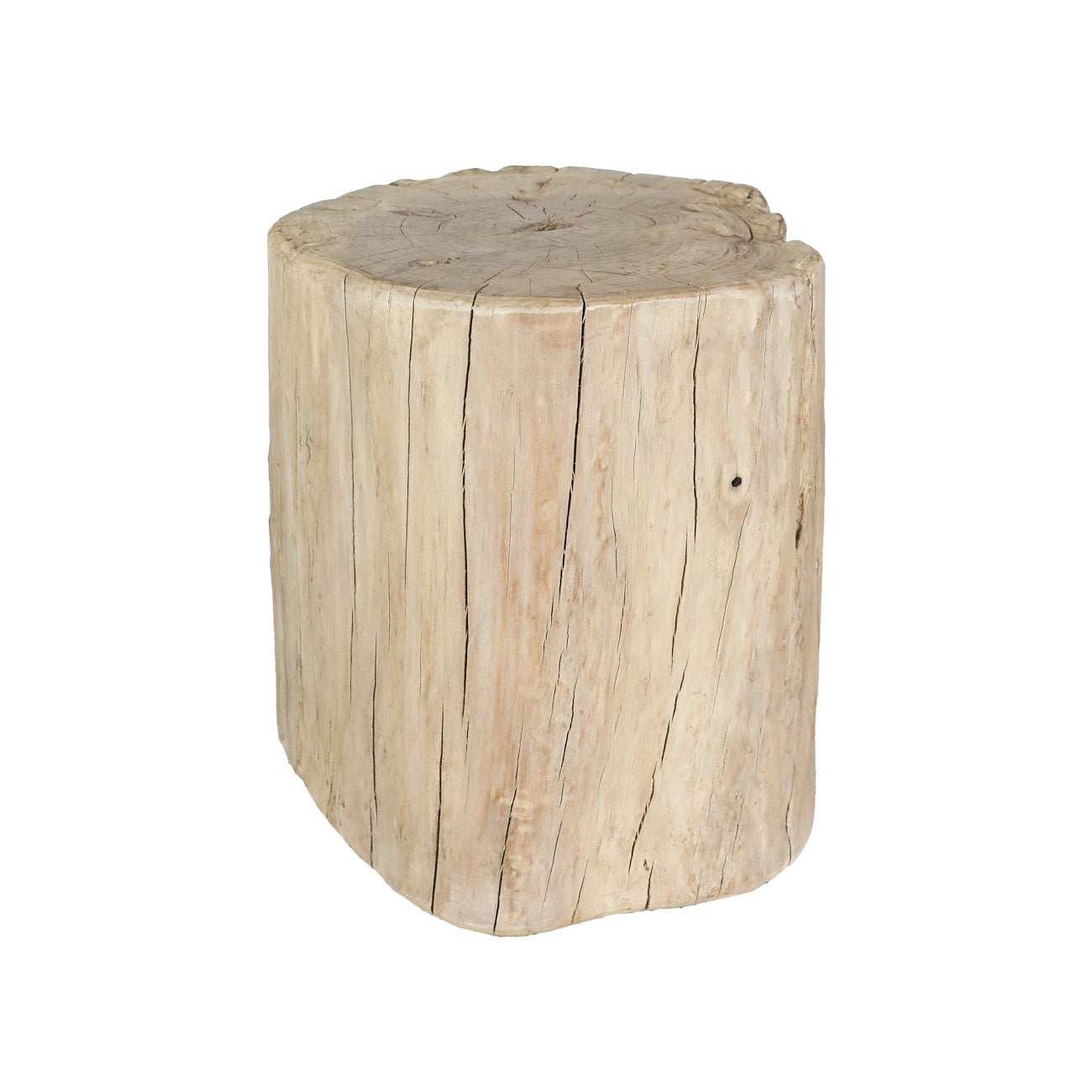Casa Round Stump Side Table - Natural