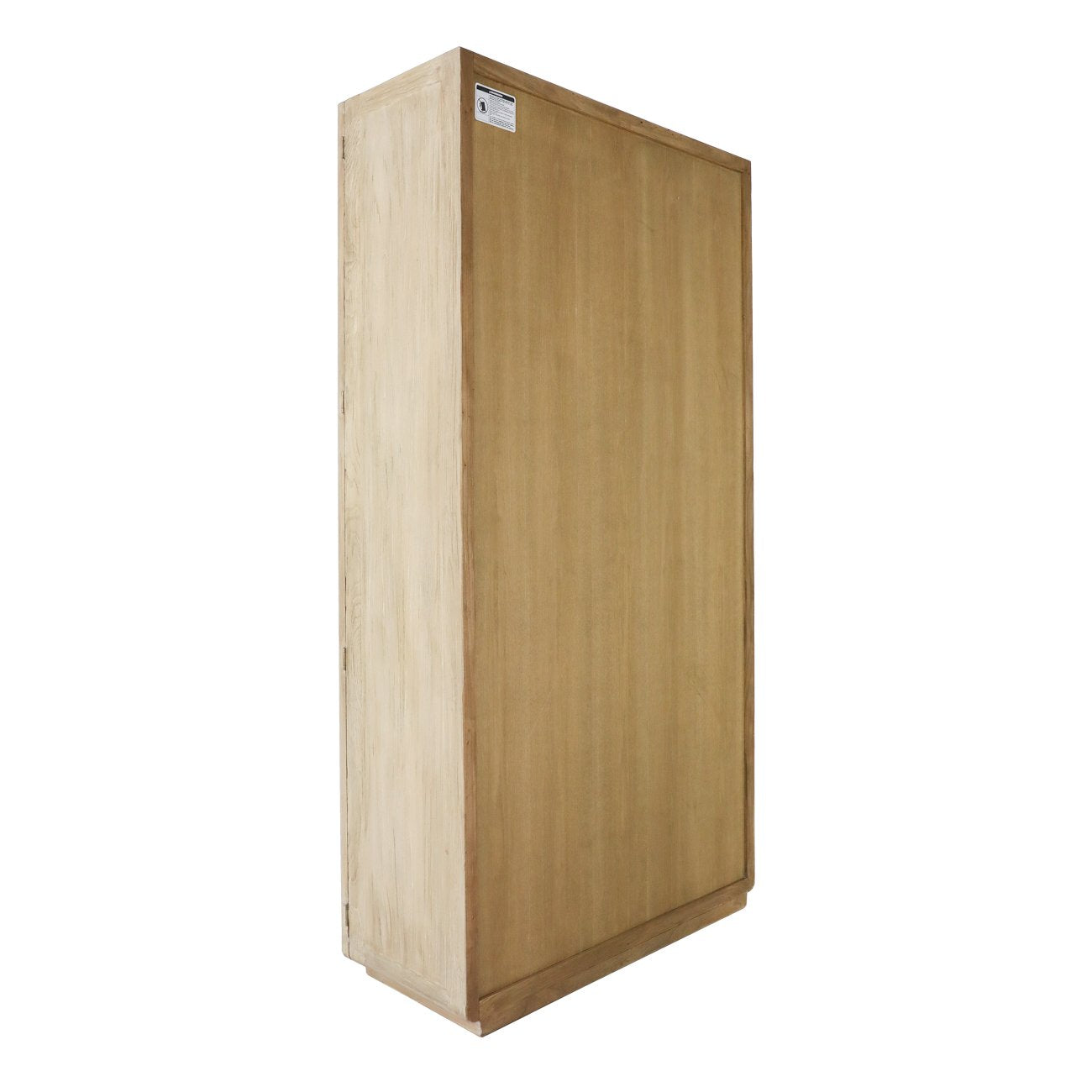 Casa 2-Door Glass Cabinet - Natural