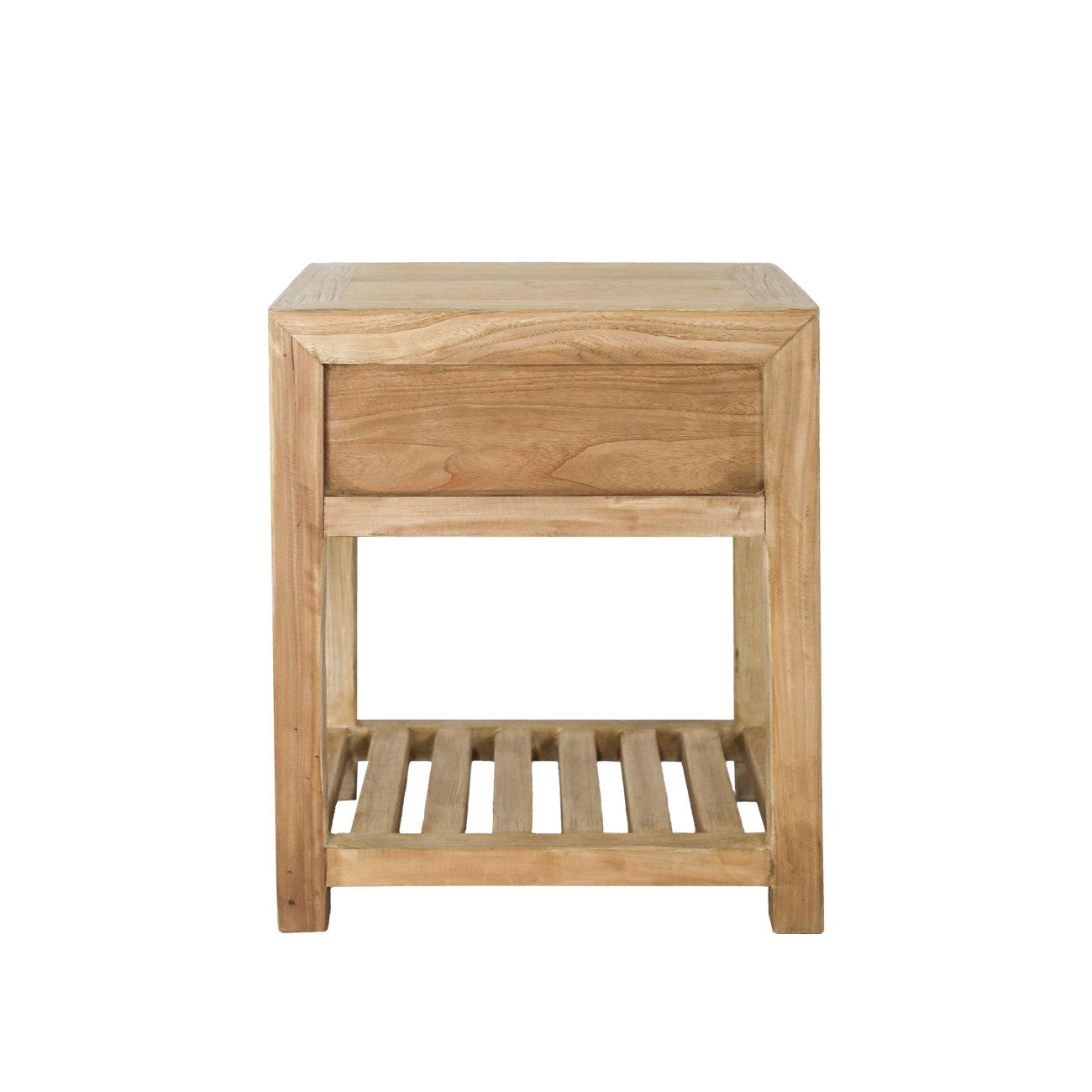 Casa Bedside with Slats - Natural