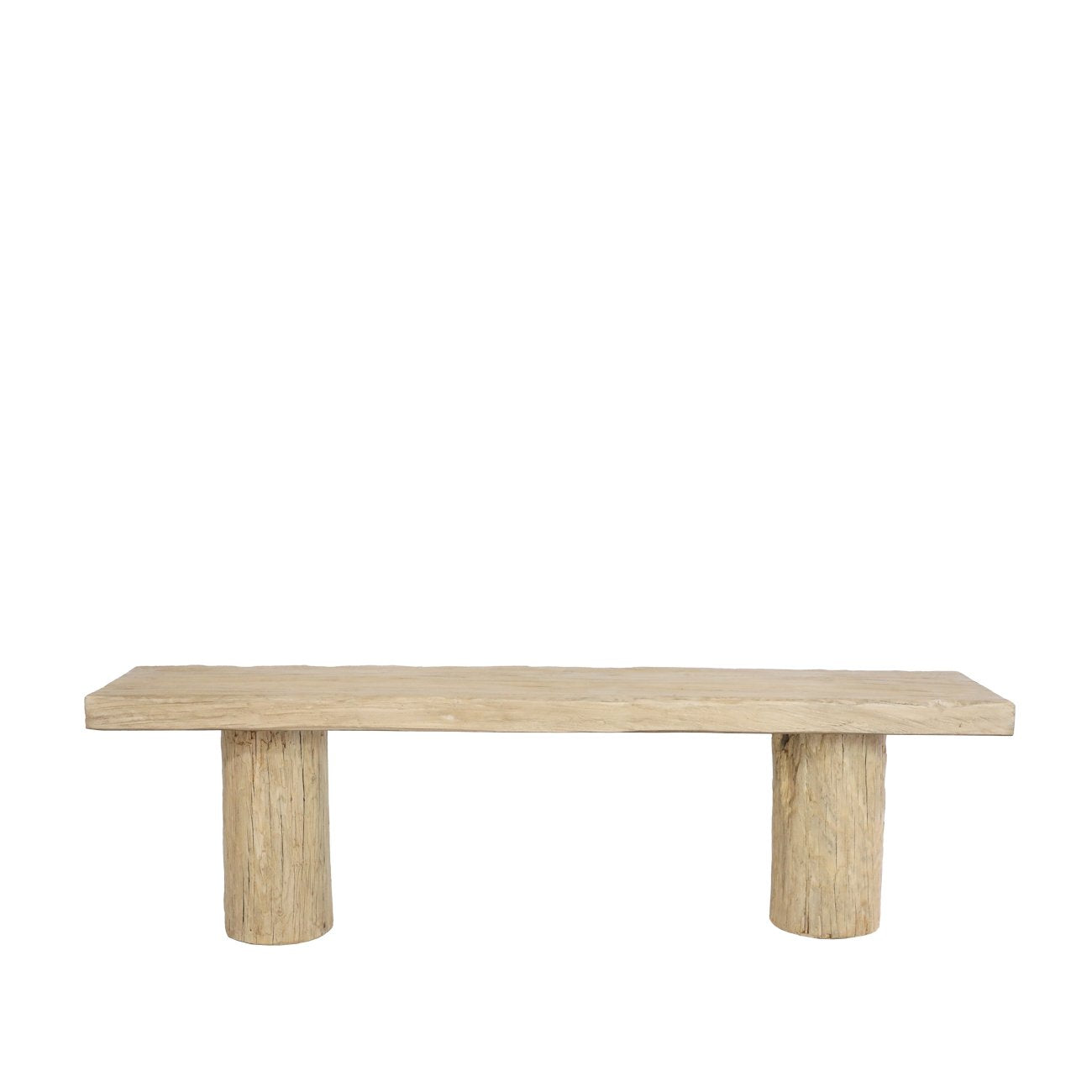 Casa Round Leg Bench - Natural