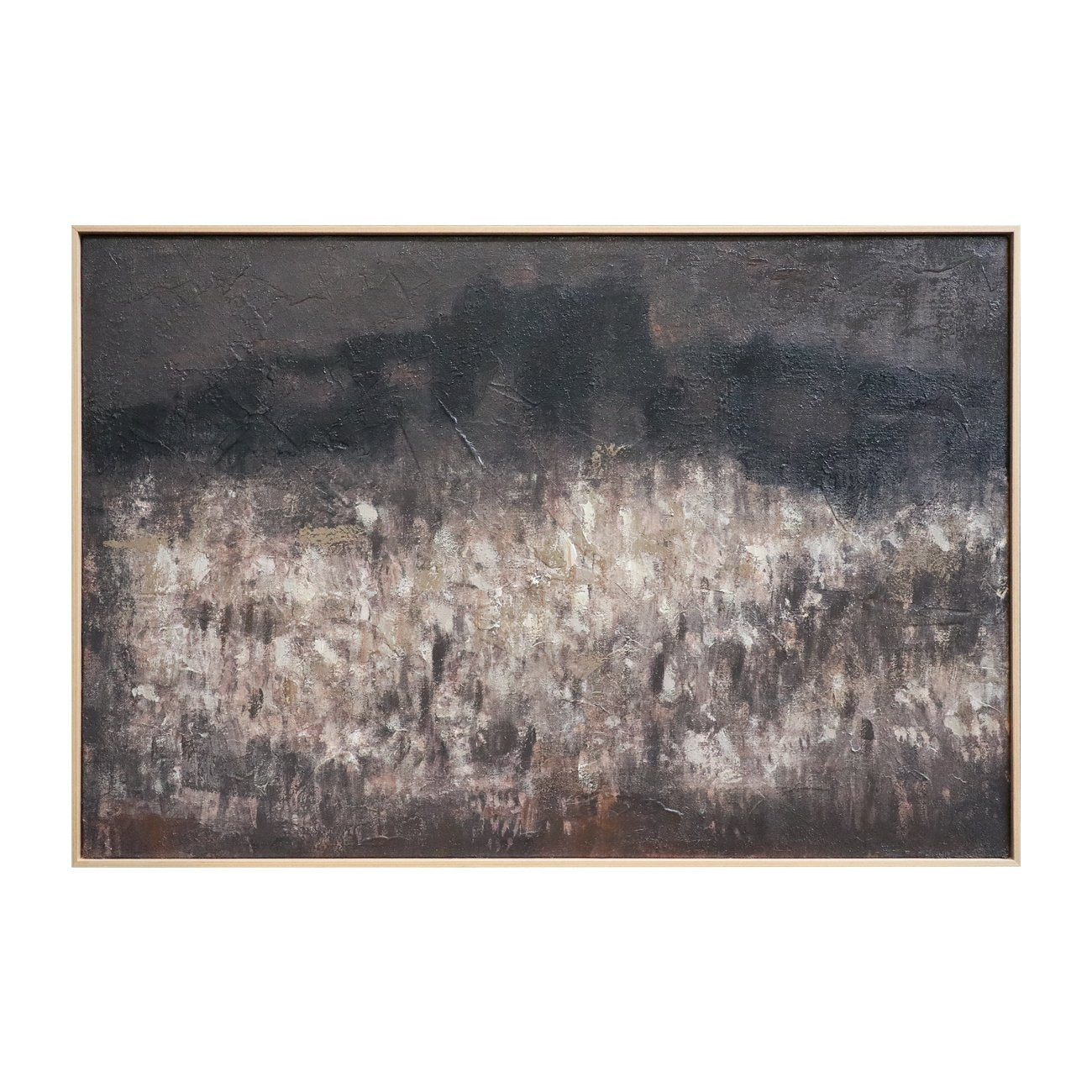 Wisp - Heavy Textured Framed Canvas