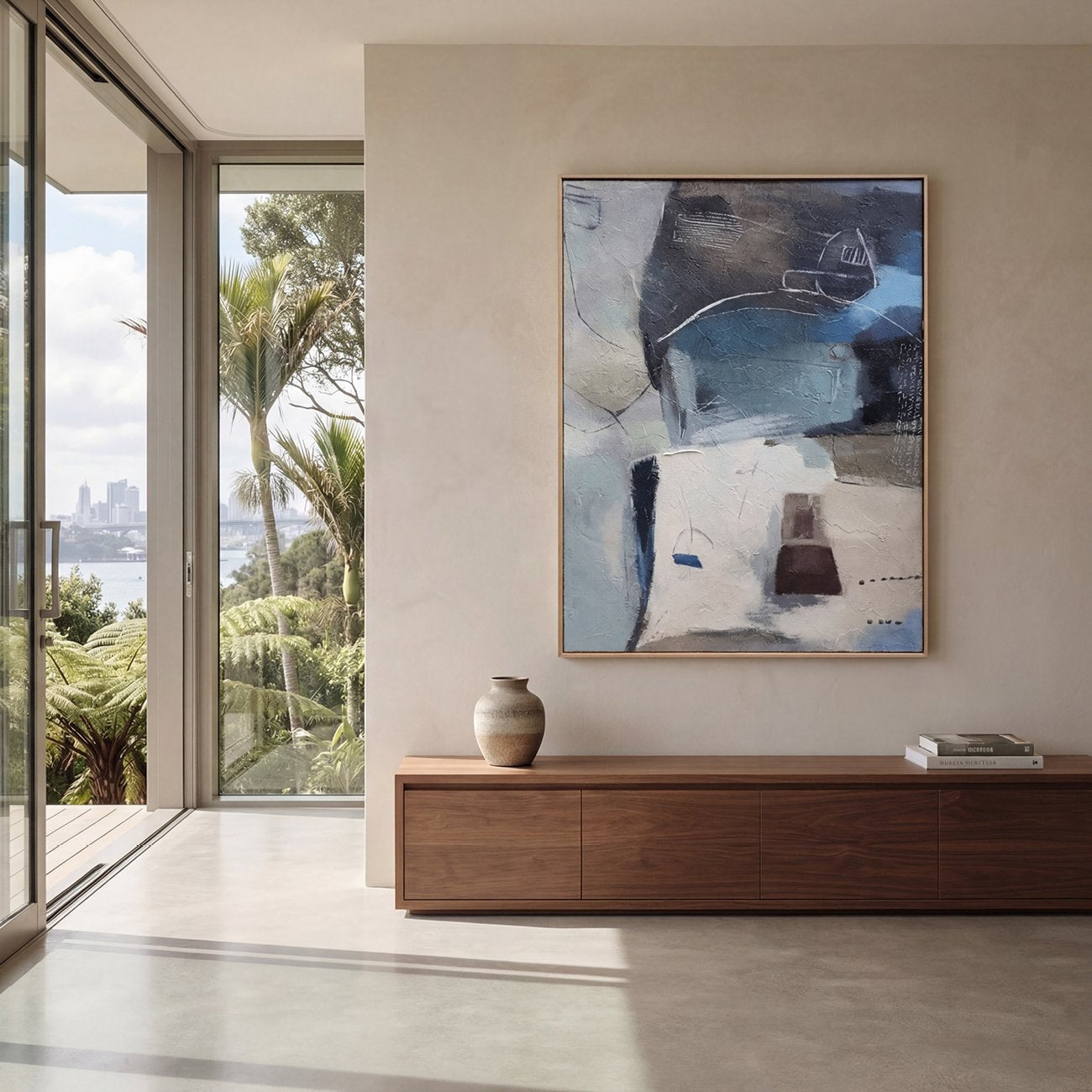 Reeve - Heavy Textured Framed Canvas