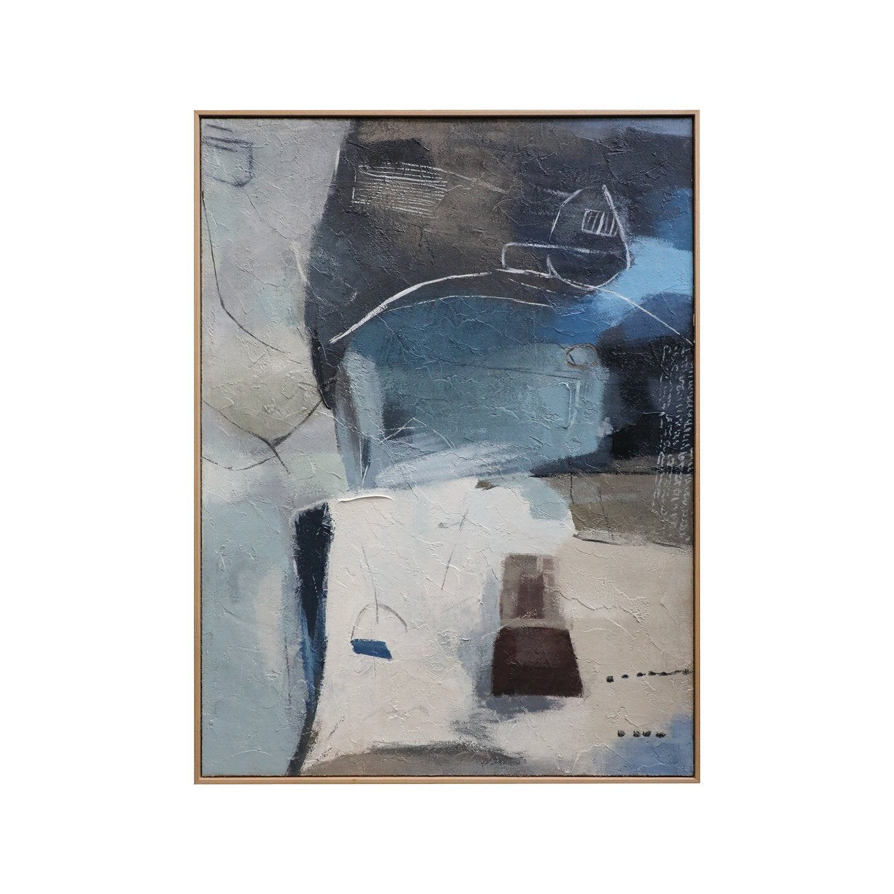 Reeve - Heavy Textured Framed Canvas