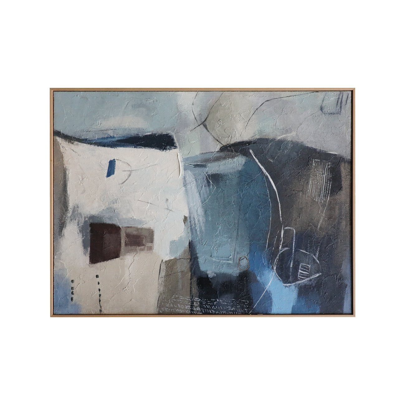 Reeve - Heavy Textured Framed Canvas