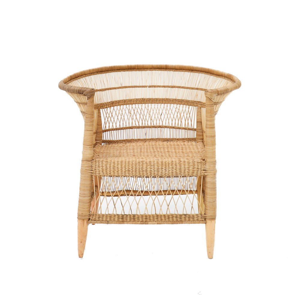 Malawi Cane Chair - Varnished