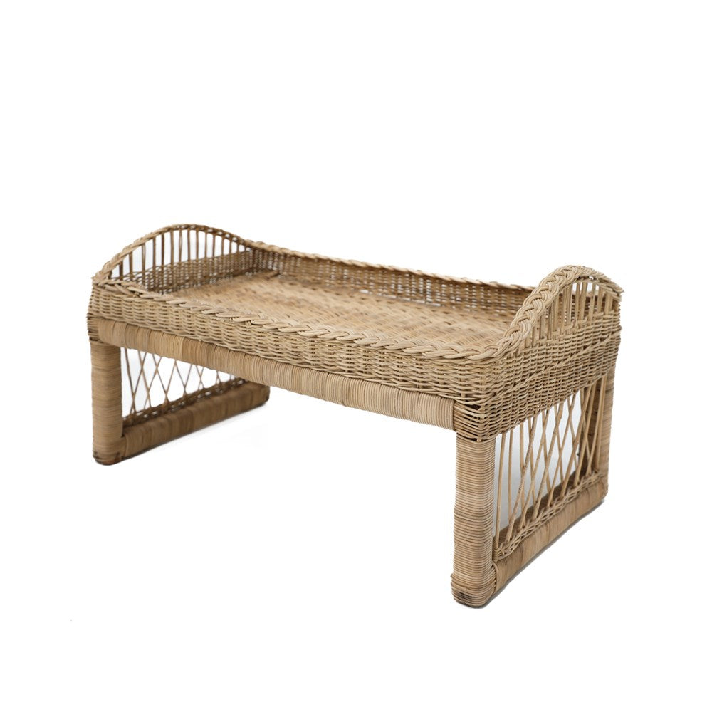 Malawi Cane Tea Tray - Natural