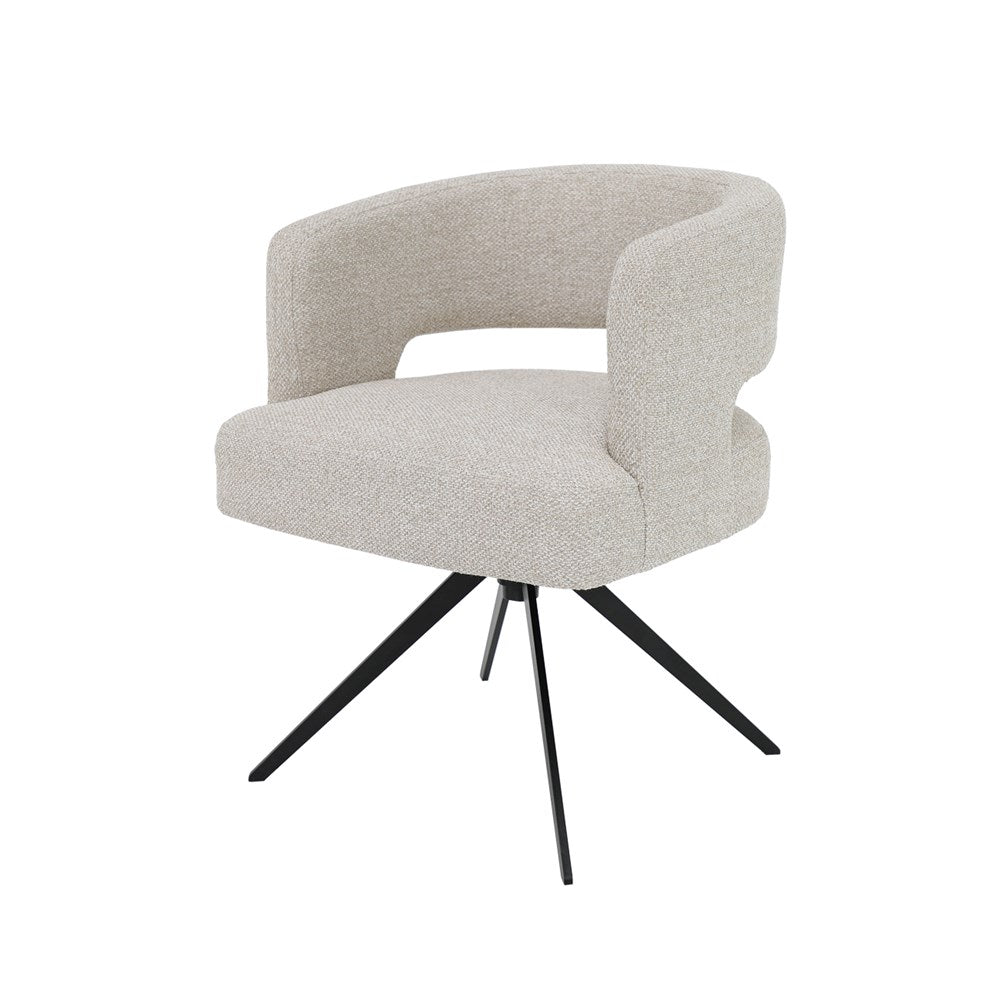 Cove Swivel Chair - Ivory