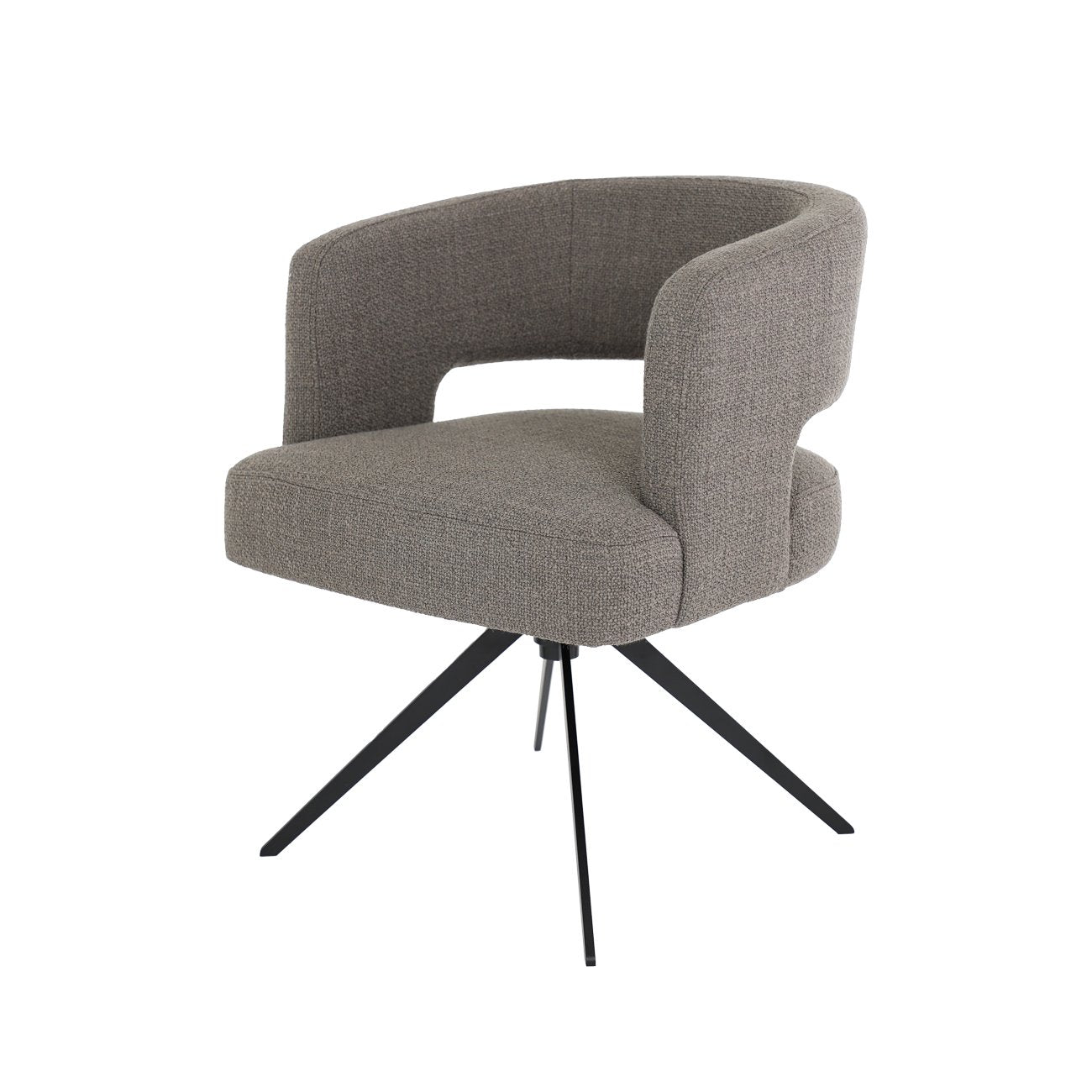 Cove Swivel Chair - Warm Grey