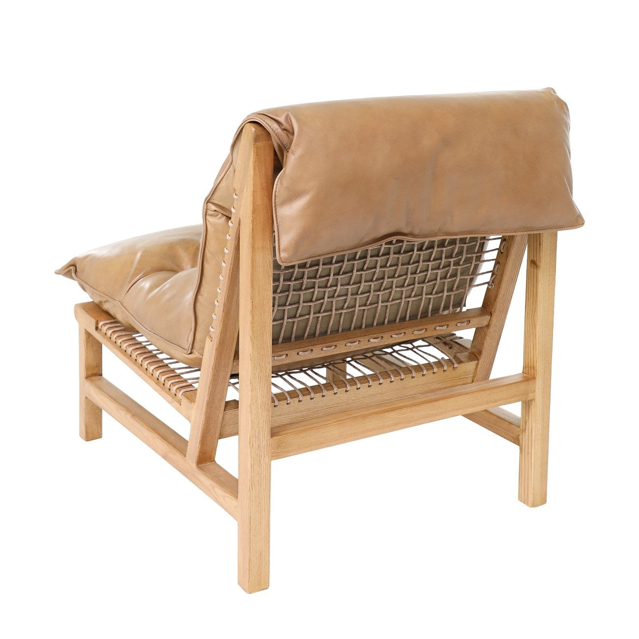 Dexter Side Chair - Tan Leather