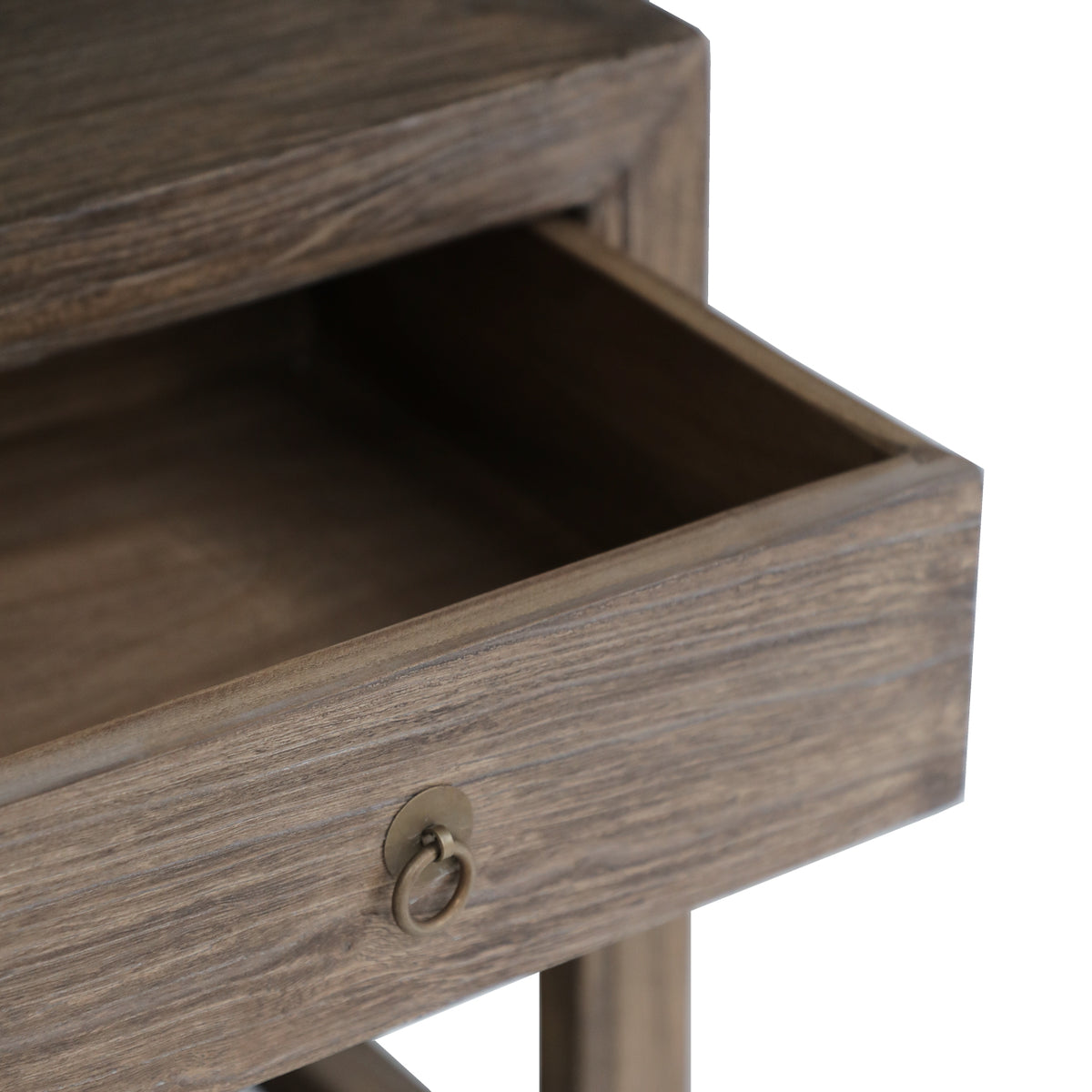 Casa Bedside with Slats - Walnut