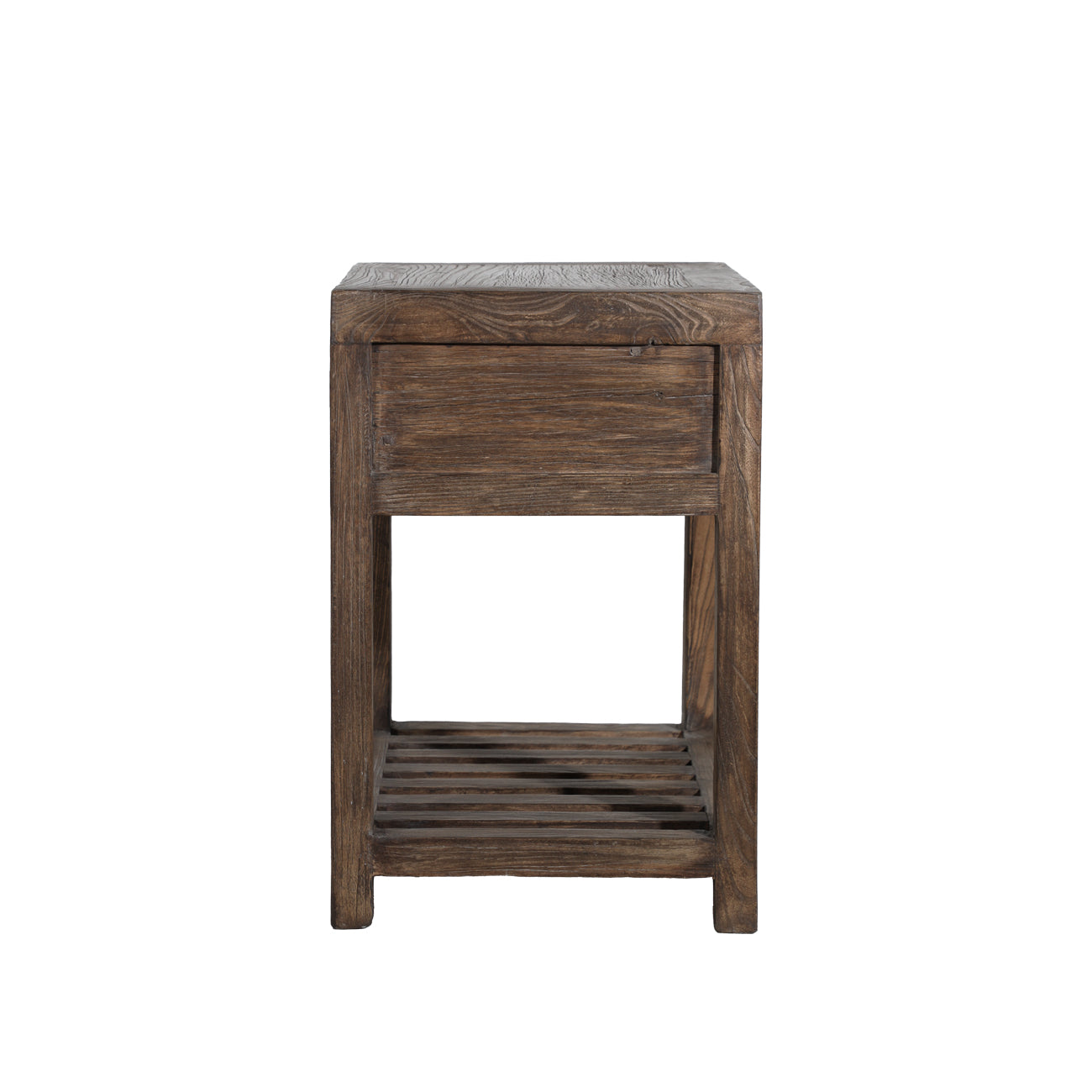 Casa Bedside with Slats - Walnut