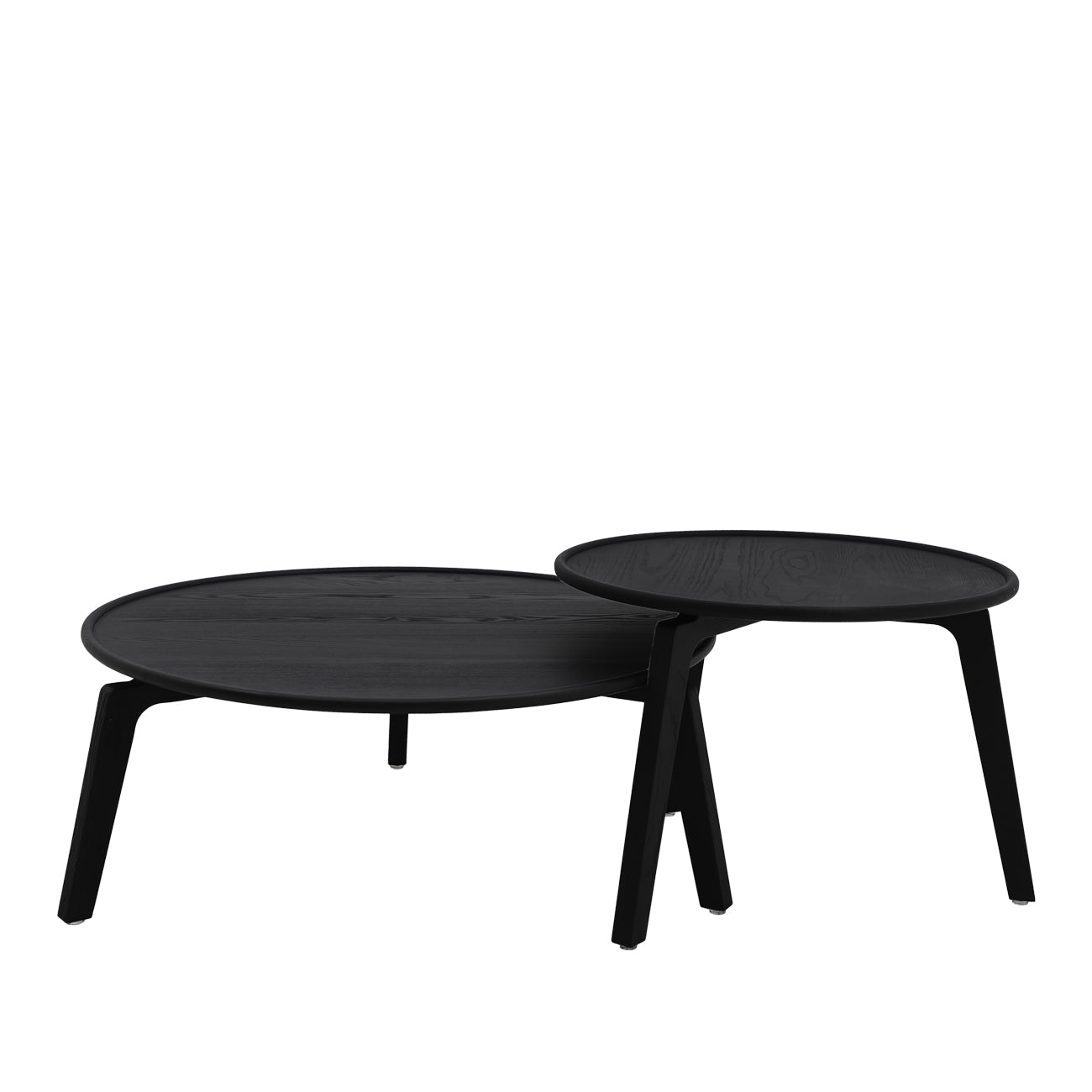 Vardo Tall Nesting Coffee Table - Black